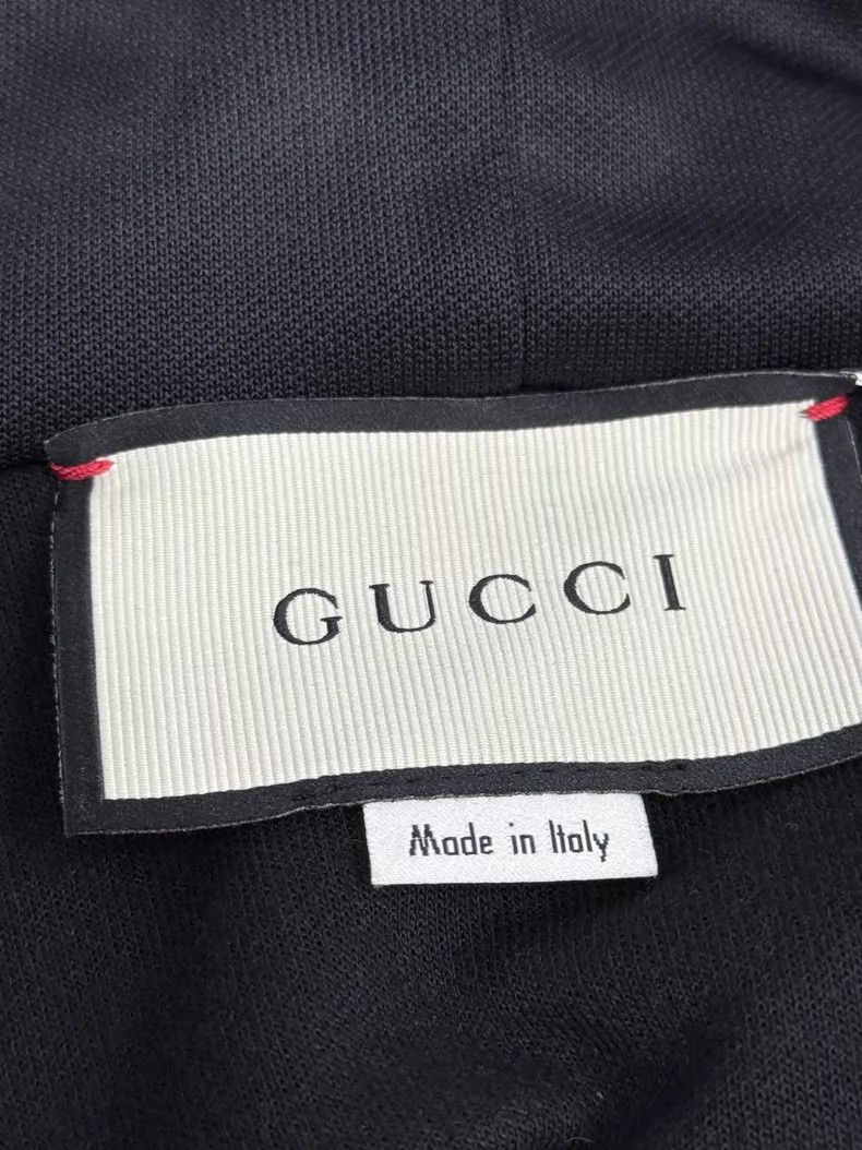 Gucci Gucci Show black striped rhinestone zipper jacket Size US M / EU 48-50 / 2 - 4 Thumbnail
