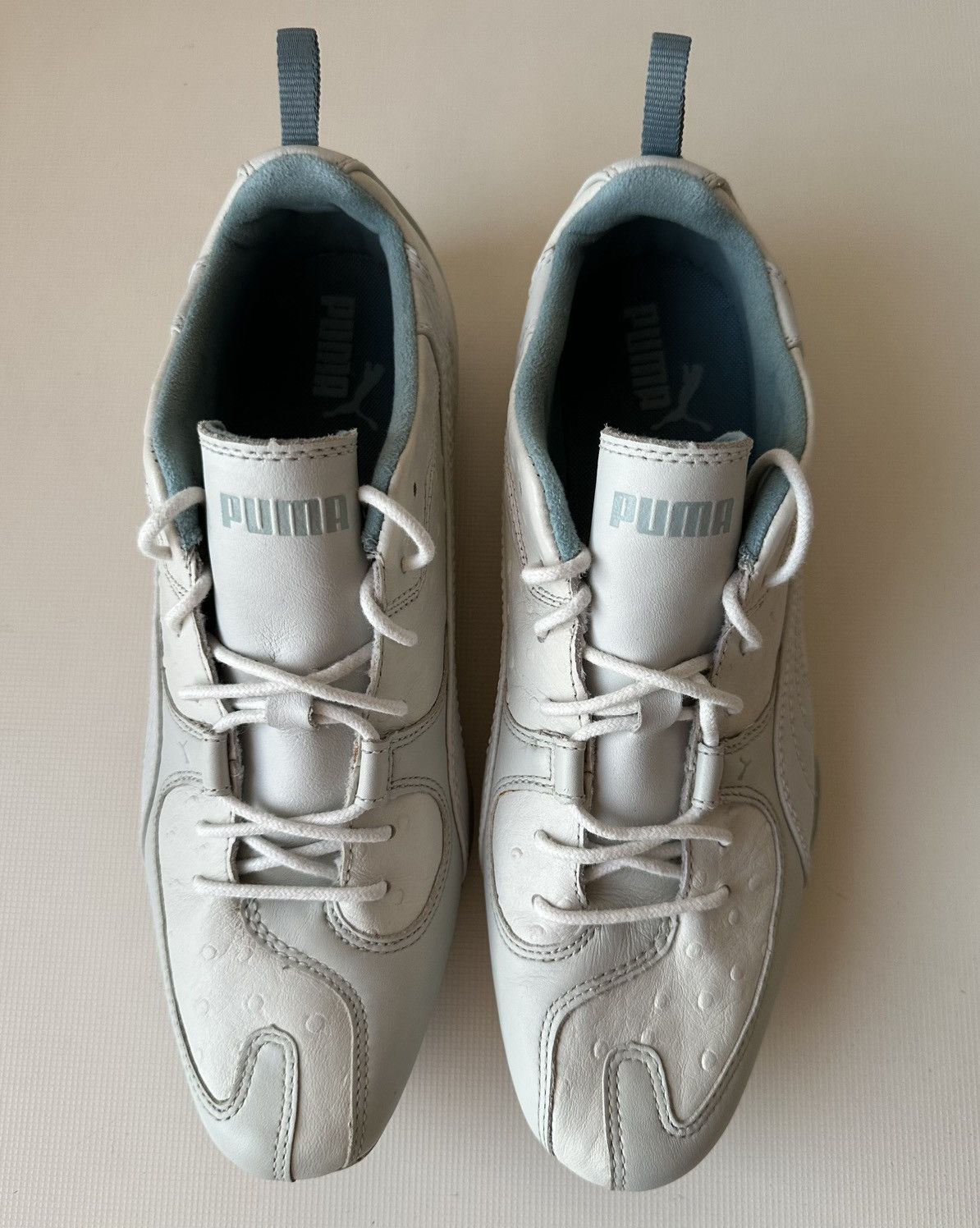 Puma Puma London Trail Low (2007) ostrich pattern white leather Size US 8.5 / IT 38.5 - 4 Thumbnail