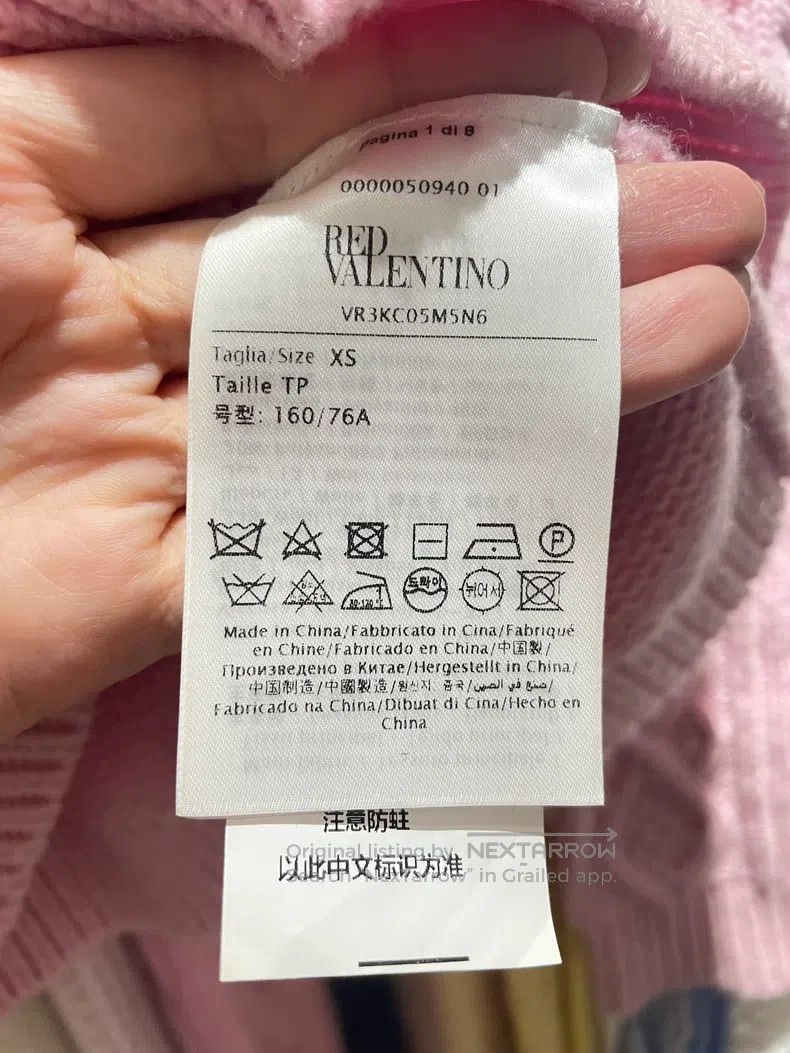Valentino Valentino Pink sweater Size XS / US 0-2 / IT 36-38 - 3 Thumbnail