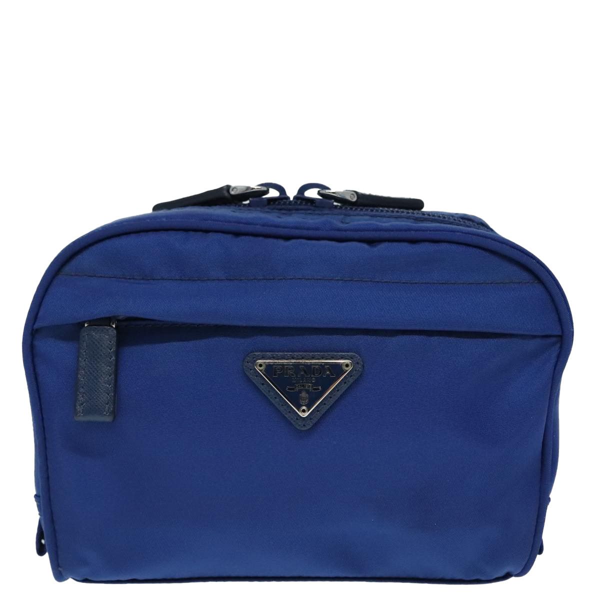 Prada Re-Nylon Blue Synthetic Clutch Bag (Pre-Owned) Size ONE SIZE - 1 Thumbnail