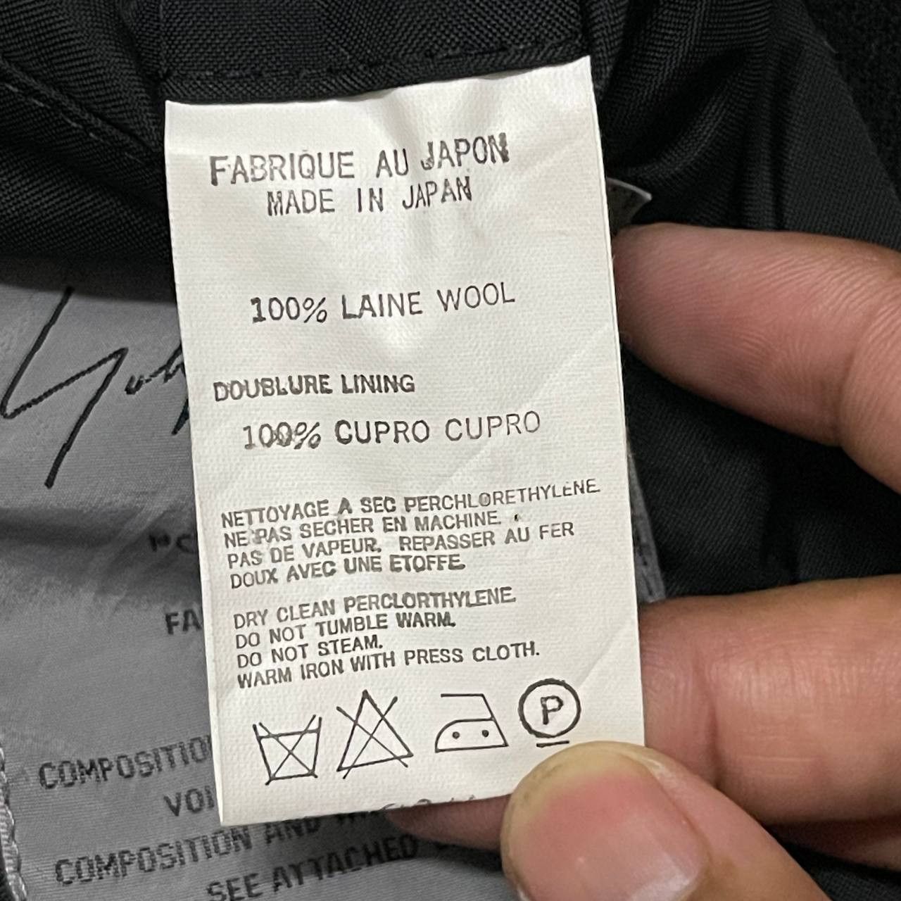 Yohji Yamamoto AW02 YYPH Yohji Yamamoto Pour Homme Wool Overcoat Size US L / EU 52-54 / 3 - 12 Thumbnail
