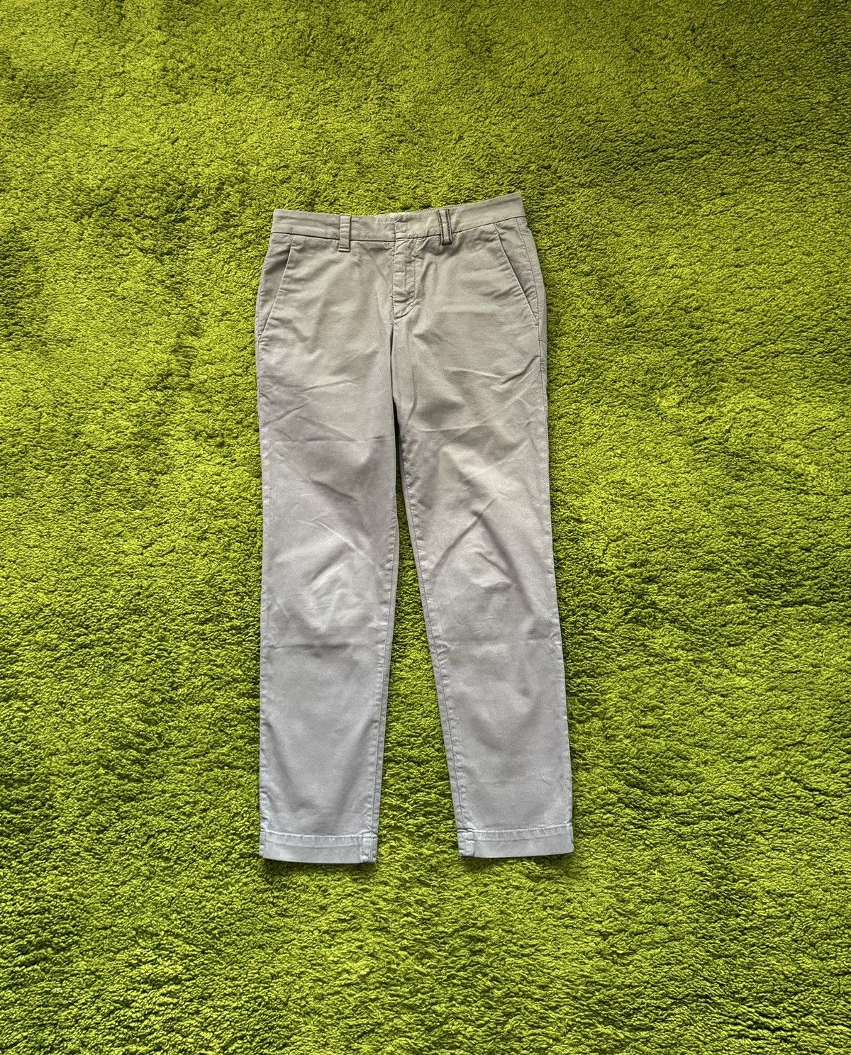 Brunello Cucinelli × Designer Brunello Cucinelli khaki cotton pants Size 26" / US 2 / IT 38 - 1 Thumbnail