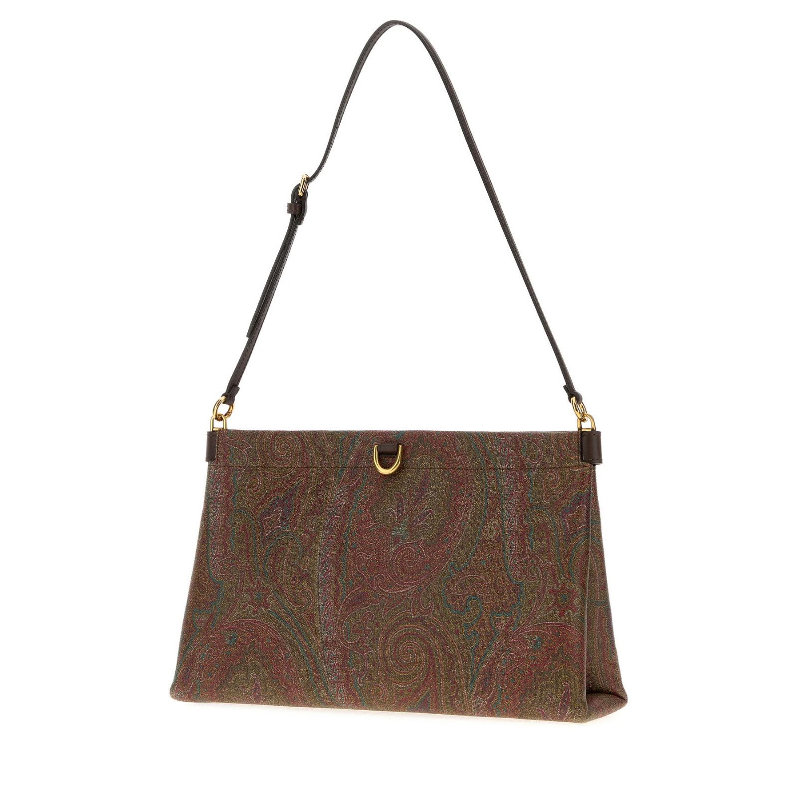 Etro ETRO Talk Medium Brown Canvas Shoulder Bag New And Authentic Size ONE SIZE - 2 Thumbnail