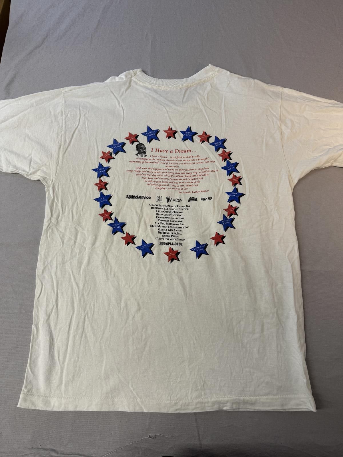 Fruit Of The Loom Daves CC Blues Club Shirt Blues Gathering MLK Tallahassee XL Size US XL / EU 56 / 4 - 2 Thumbnail