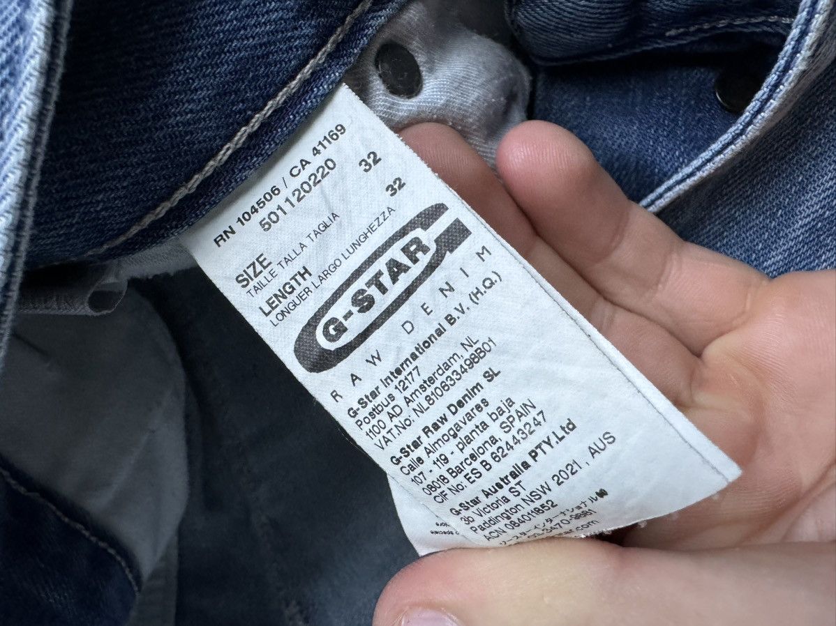 G-Star × Vintage Vintage jeans G Star Raw double knee denim pants Size US 32 / EU 48 - 7 Thumbnail