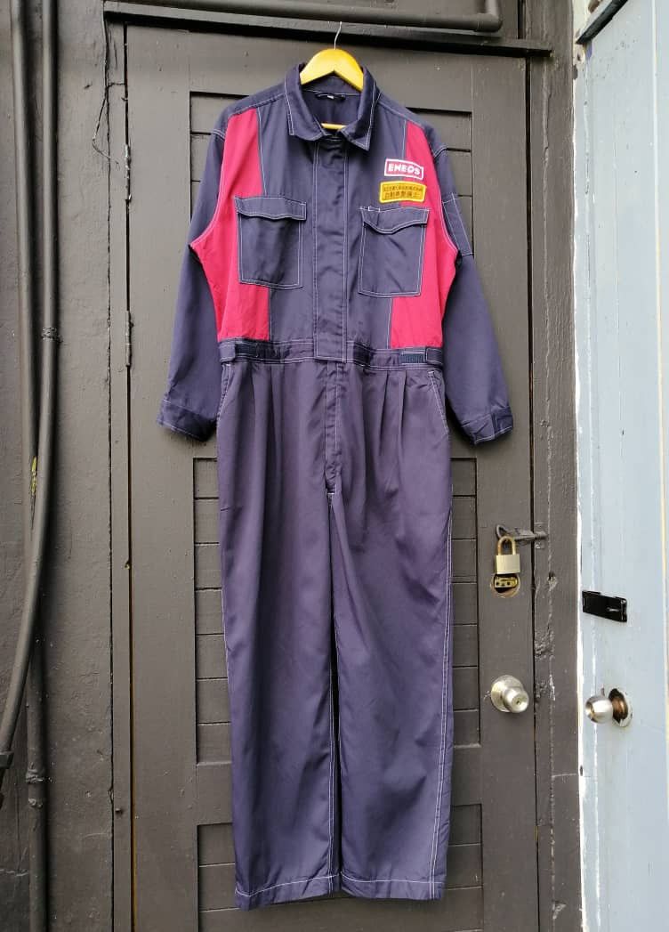 Vintage Vintage Eneos Overalls Jumpsuits Size US 36 / EU 52 - 1 Thumbnail
