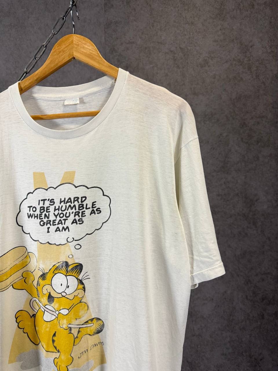 Vintage Garfield 1978 vintage comics movie single stitch tee Size US L / EU 52-54 / 3 - 2 Thumbnail