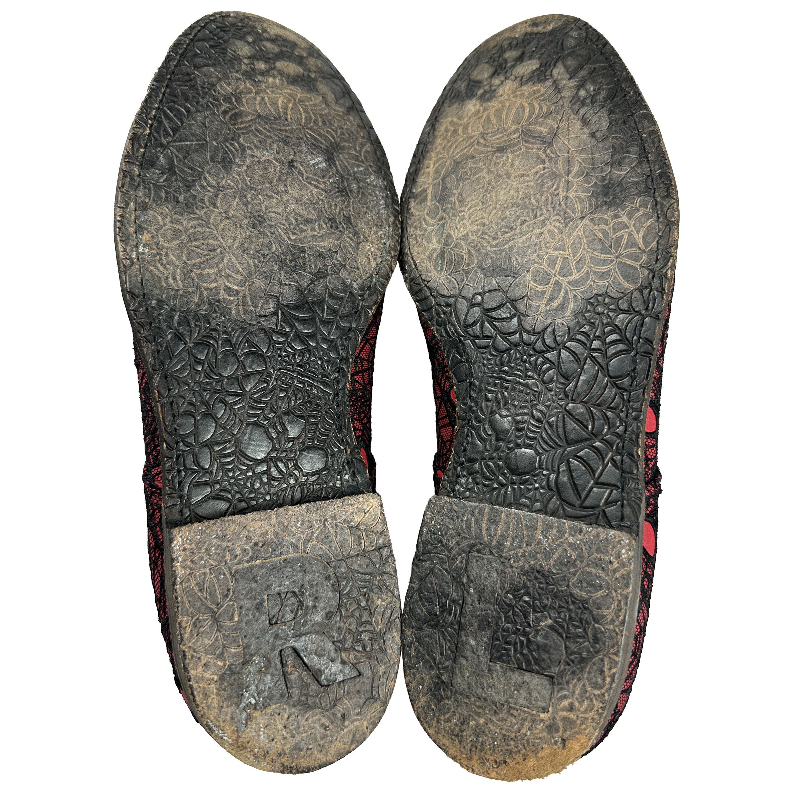 Number (N)ine × Takahiromiyashita The Soloist. SS05 Webbed Low-Top Shoes Size US 12 / EU 45 - 3 Thumbnail