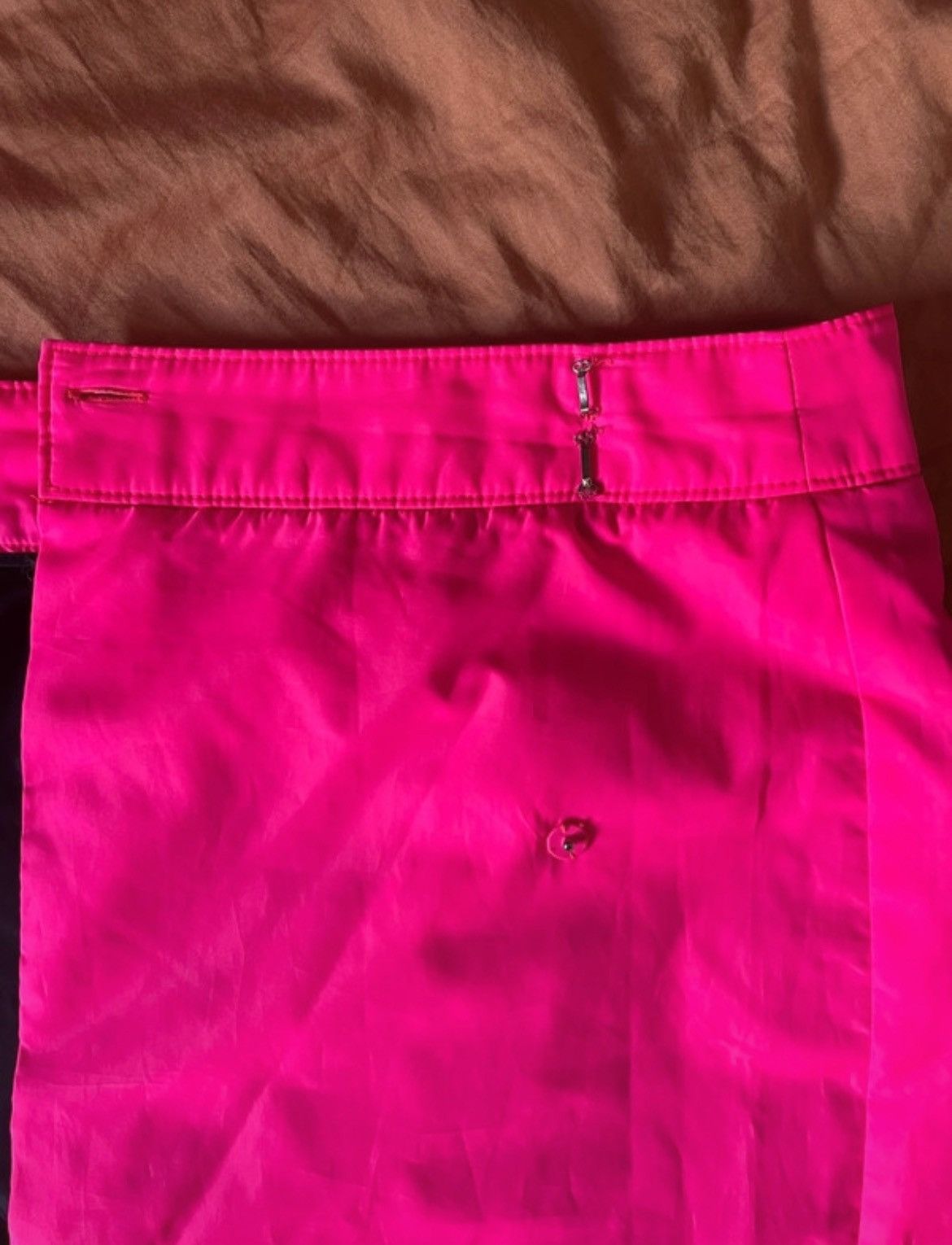 Prada Neon Pink Prada Skirt Size 26" / US 2 / IT 38 - 6 Thumbnail
