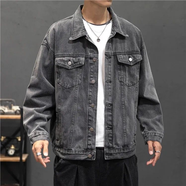 Japanese Brand Denim Jacket Size US XL / EU 56 / 4 - 1 Thumbnail