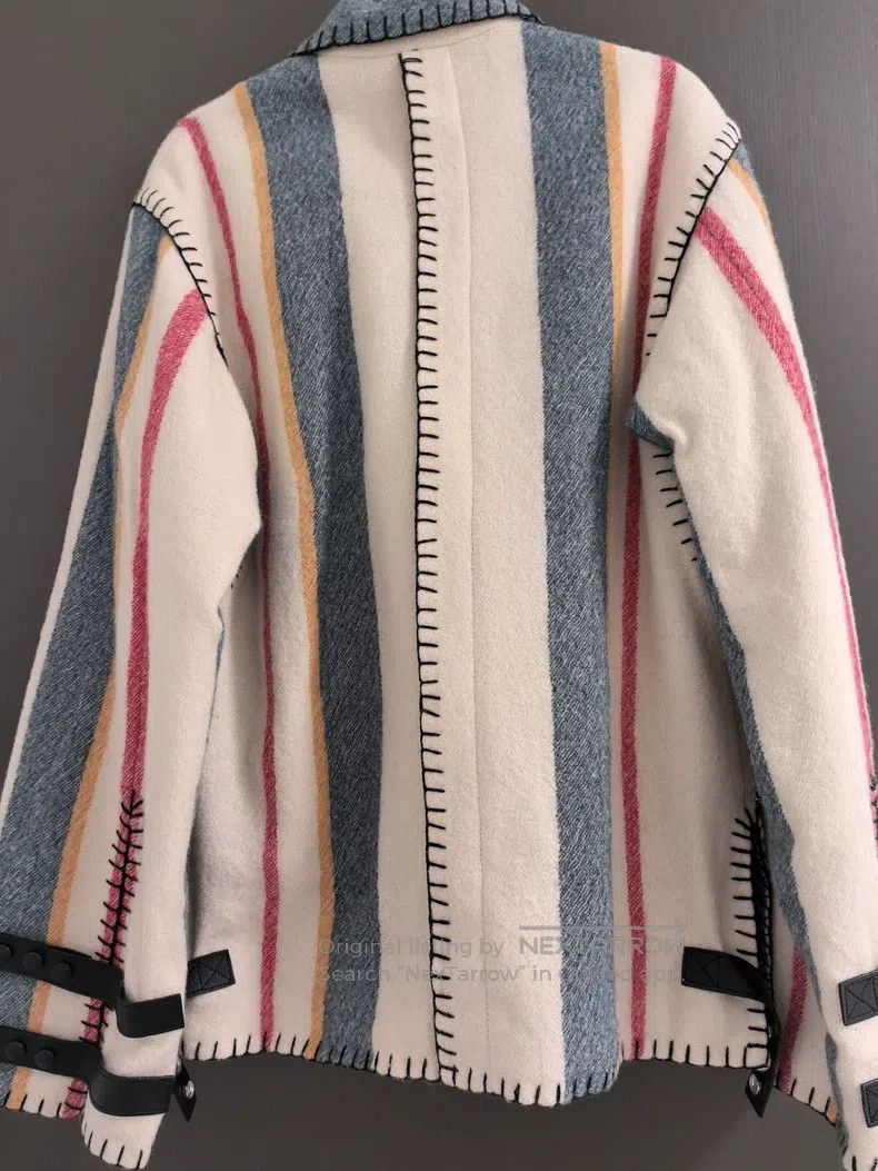 Loewe Loewe Wool Leather Jacket, Lined with Thickness Size XS / US 0-2 / IT 36-38 - 3 Thumbnail