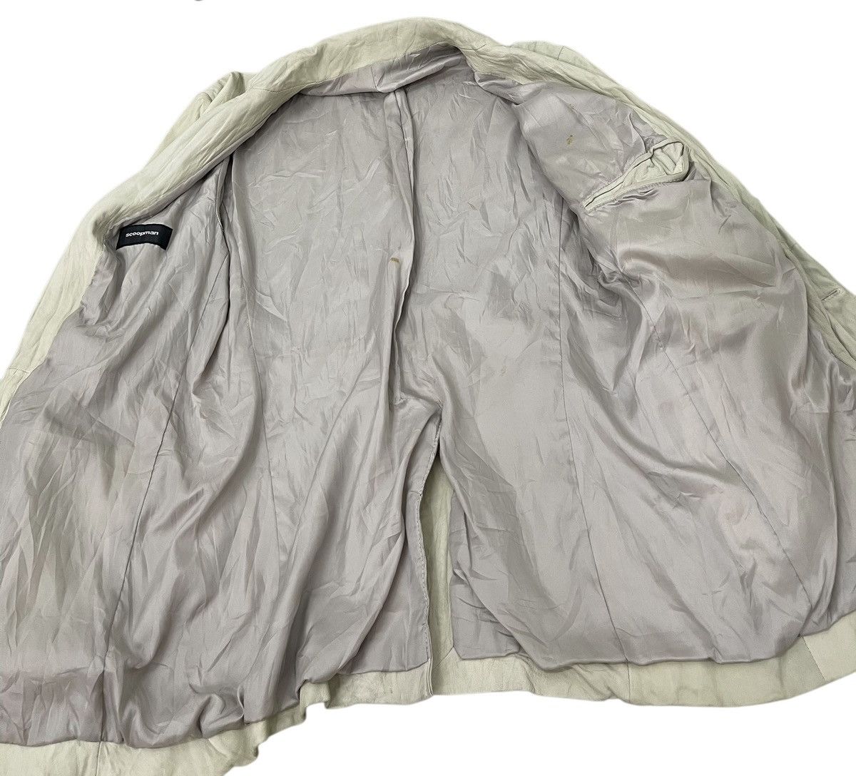 Japanese Brand Sheepskin Leather Scoopman Button Jacket Slim Fit 6🟩6 Size US M / EU 48-50 / 2 - 21 Thumbnail