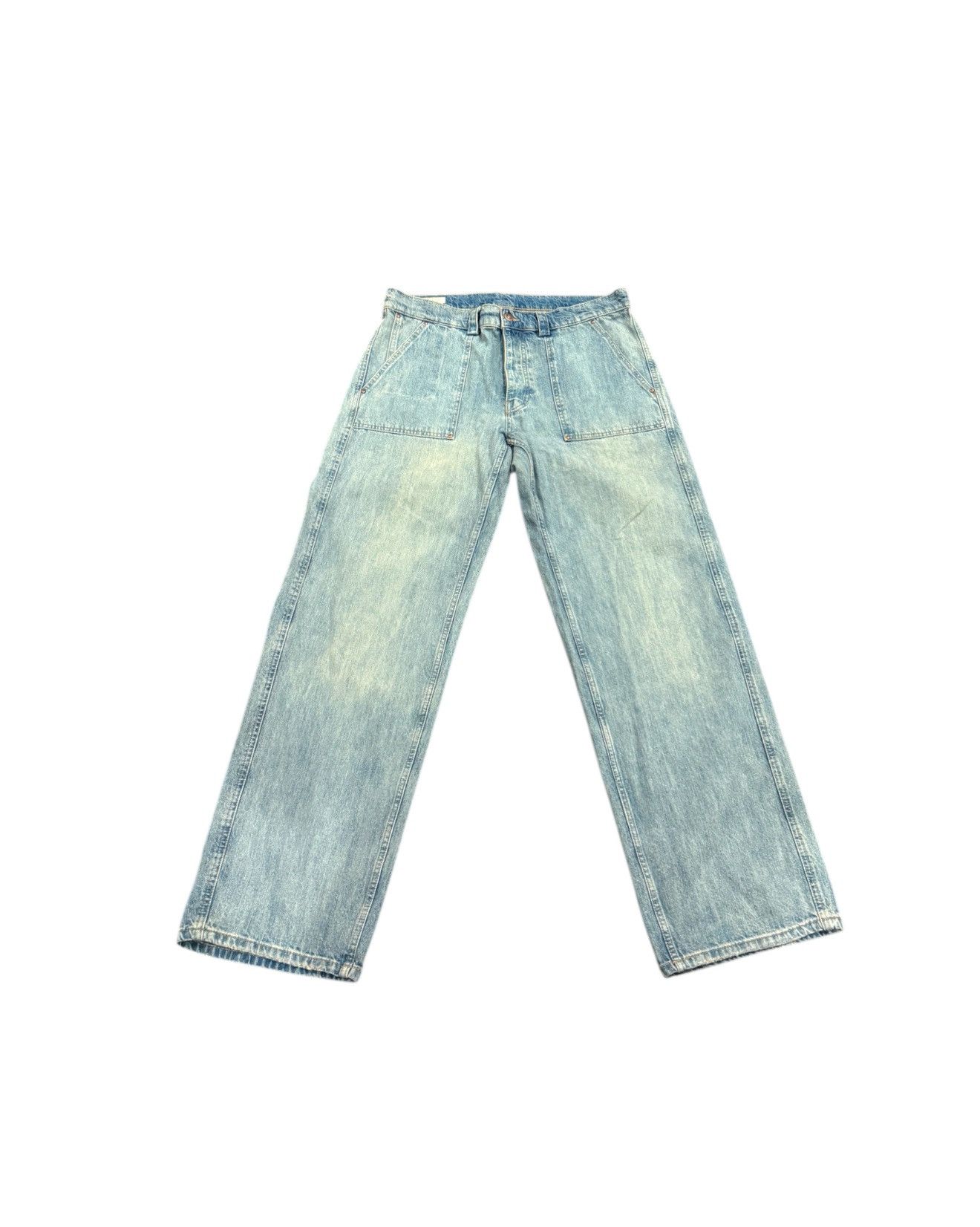 Entire Studios Zara Baggy Denim Jeans Size US 34 / EU 50 - 4 Thumbnail