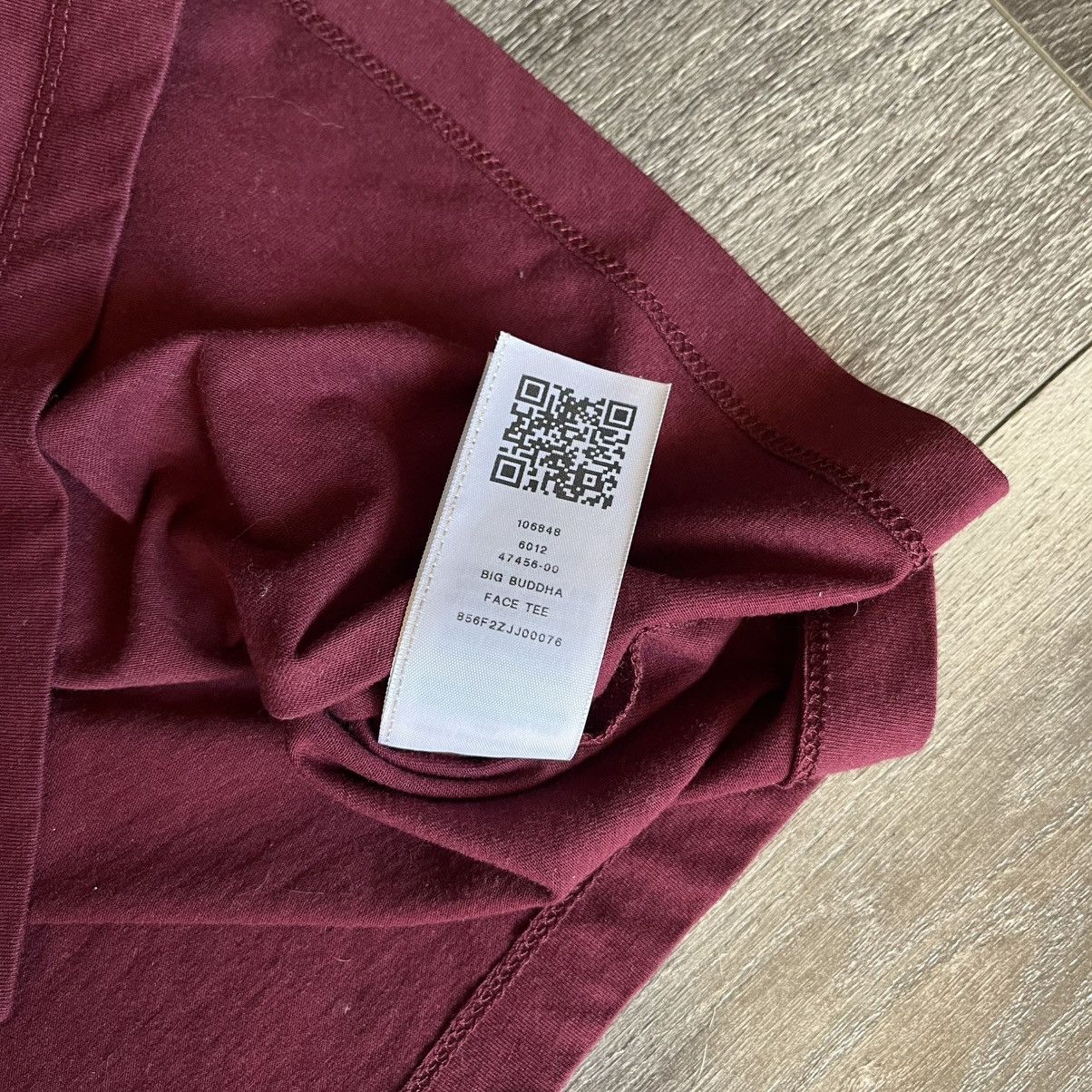 True Religion Vintage Y2K True Religion Big Buddha Face Logo Burgundy Tee Size US L / EU 52-54 / 3 - 6 Thumbnail