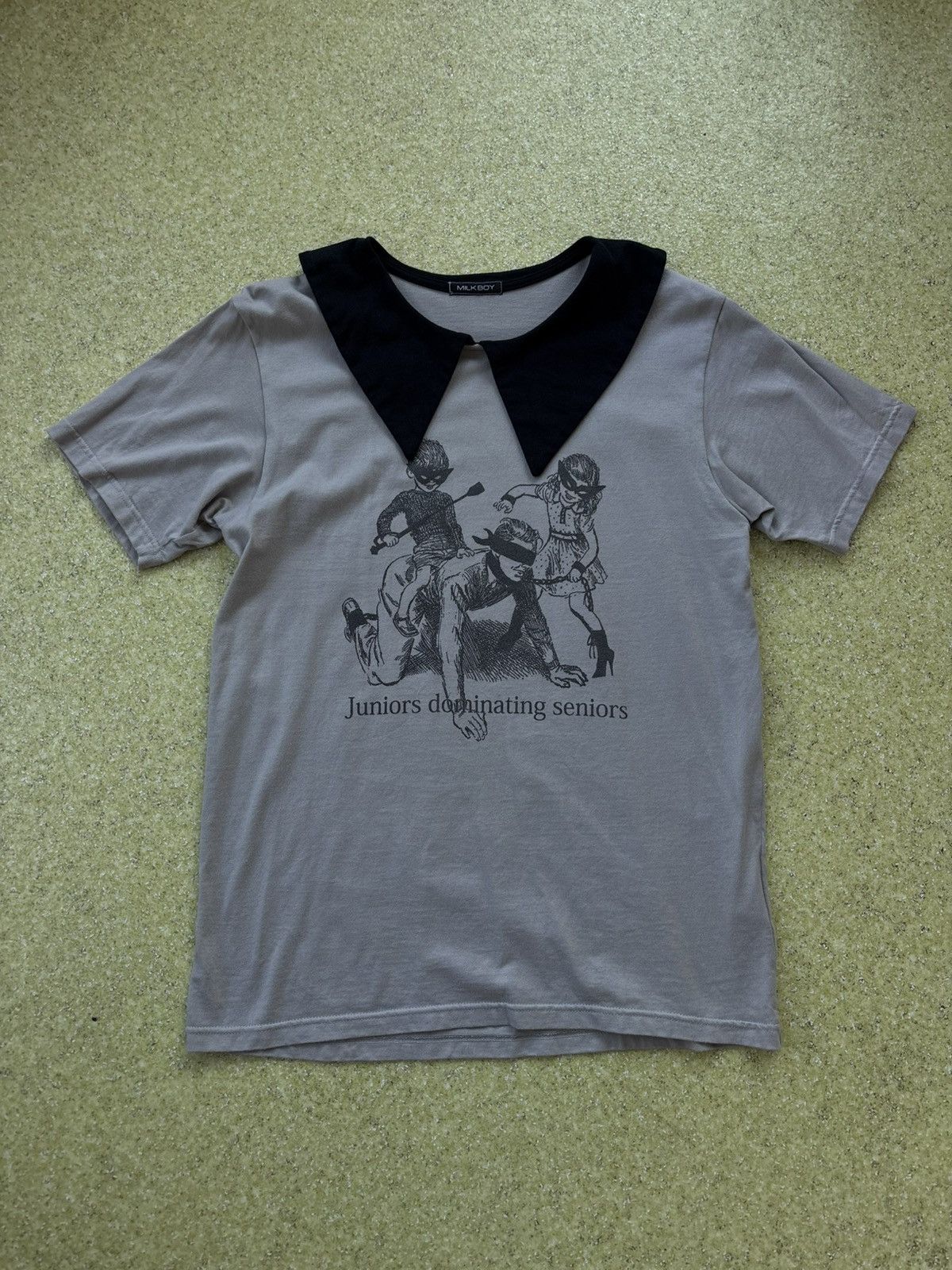 Japanese Brand × Seditionaries Milkboy Punk collared T-Shirt Size US M / EU 48-50 / 2 - 3 Thumbnail