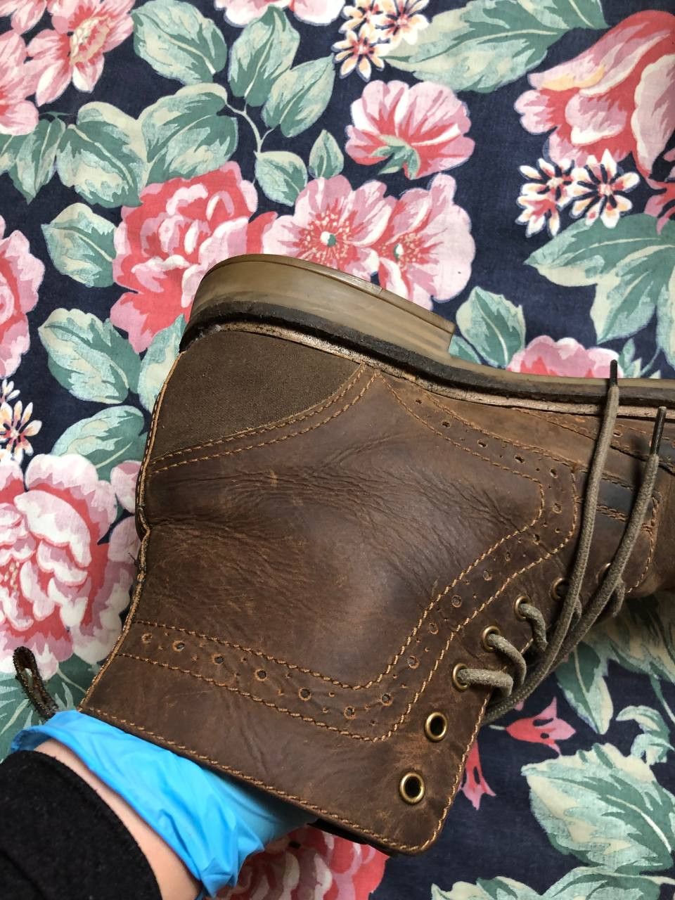 Barbour Barbour Belsay Leather Brogue Boots Size US 10 / EU 43 - 8 Thumbnail