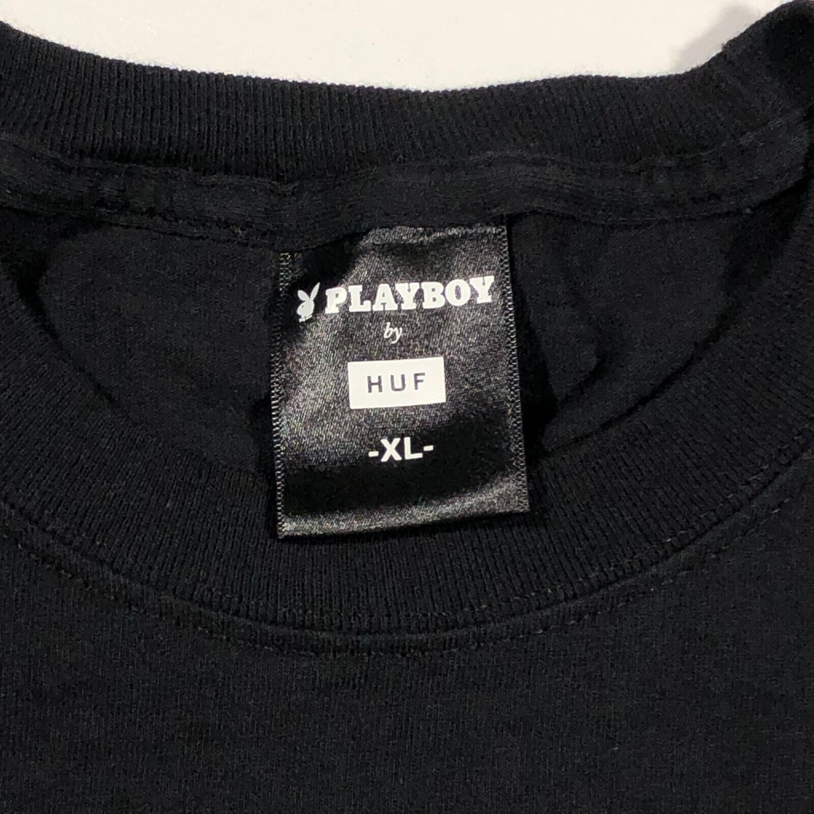 Huf × Playboy HUF Playboy Bright Lights Black Long Sleeve T Shirt Size XL Size US XL / EU 56 / 4 - 3 Thumbnail