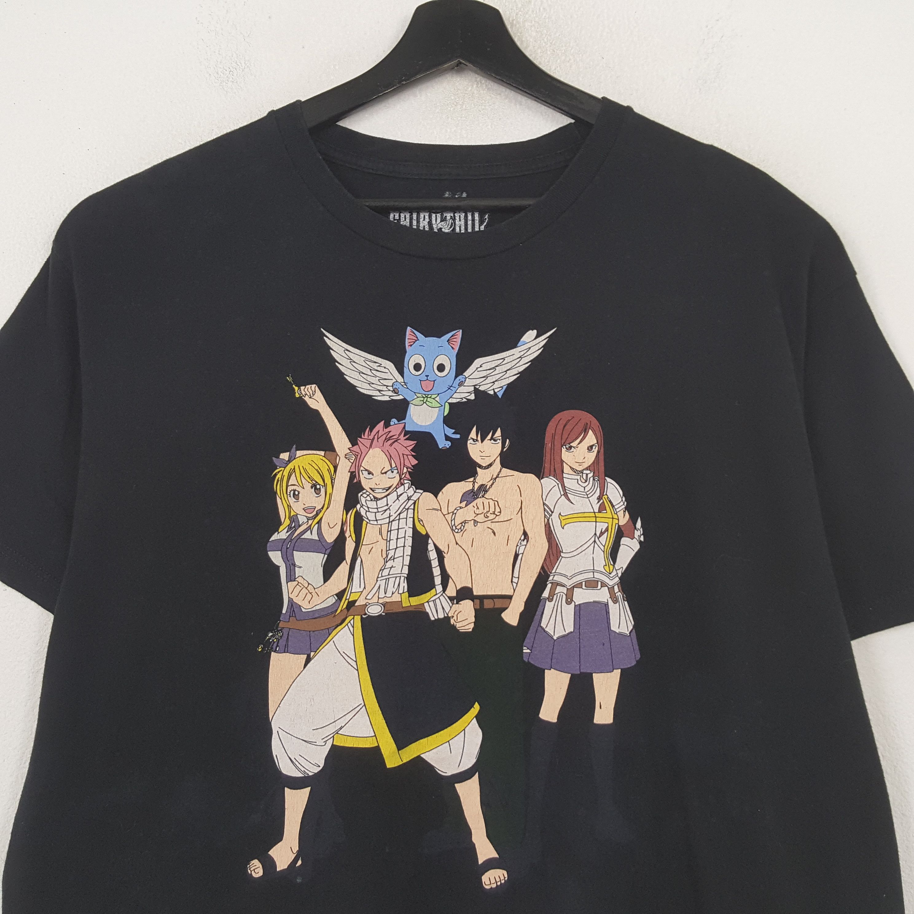 Anime Fairytail Anime Japanese Cartoon Tshirt RR26 Size US XL / EU 56 / 4 - 2 Thumbnail