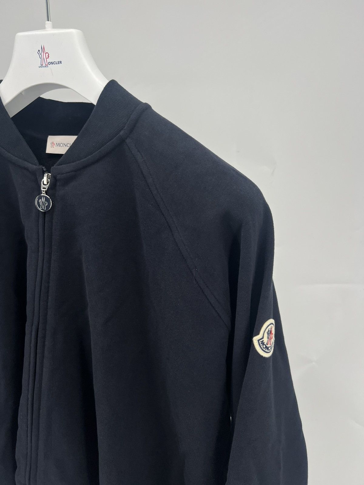 Moncler Moncler Womens Classic Bomber Jacket Size L RRP $650 Size L / US 10 / IT 46 - 2 Thumbnail