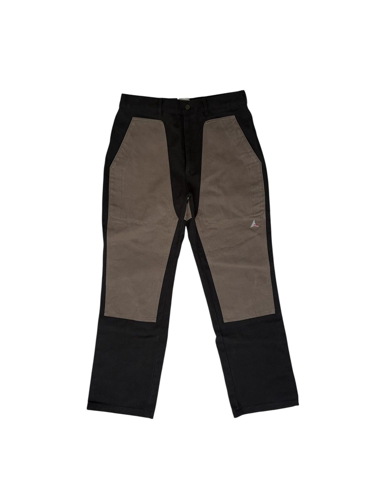 ROA (RARE) ROA Fomes Double Knee Washed Canvas Pant Black/Grey Size US 32 / EU 48 - 4 Thumbnail