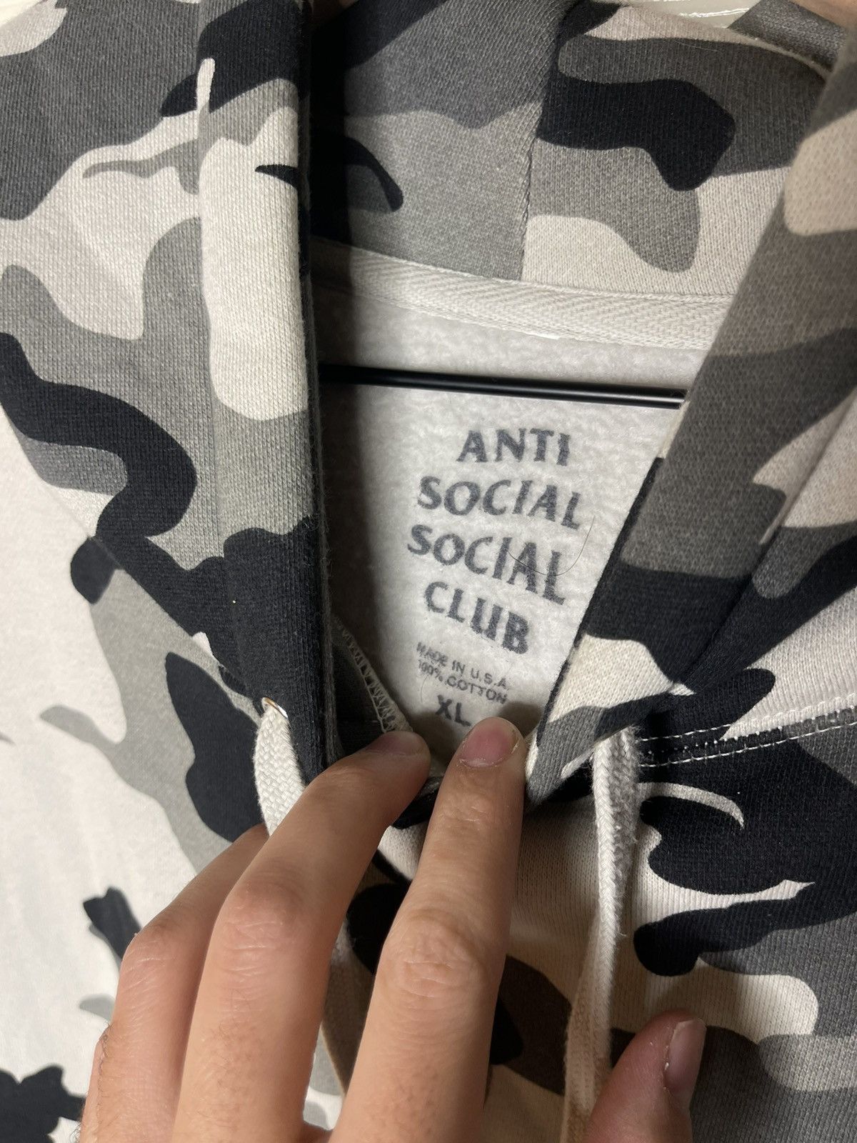 Anti Social Social Club Anti Social Social Club Camo Hoodie Size US XL / EU 56 / 4 - 4 Thumbnail