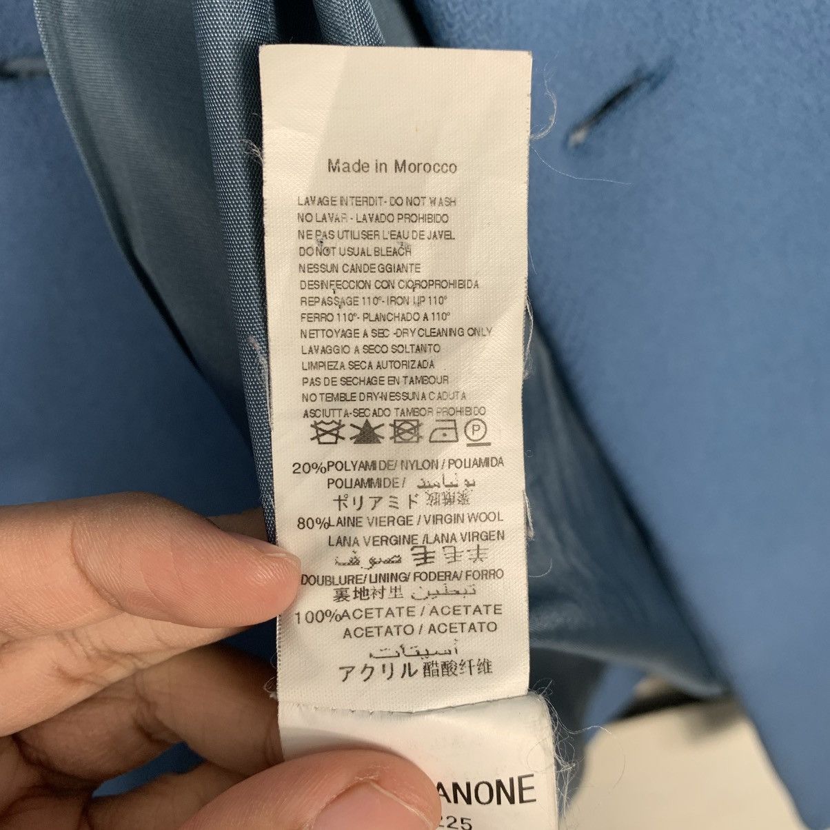 Japanese Brand Sinequanone Paris Double Breasted Wool Jacket Size M / US 6-8 / IT 42-44 - 17 Thumbnail