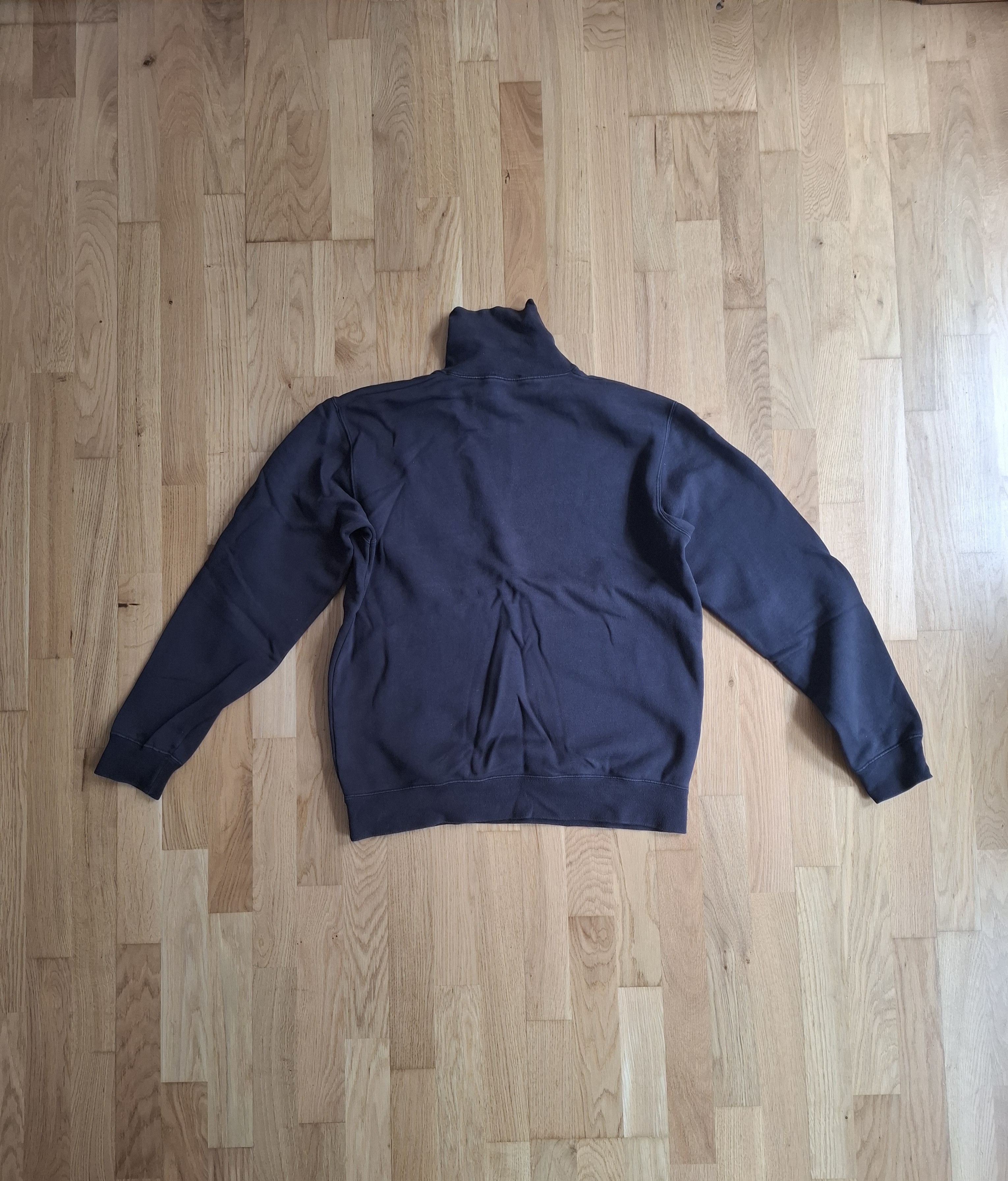 Wood Wood Navy blue zip turtleneck sweatshirt Size US L / EU 52-54 / 3 - 2 Thumbnail