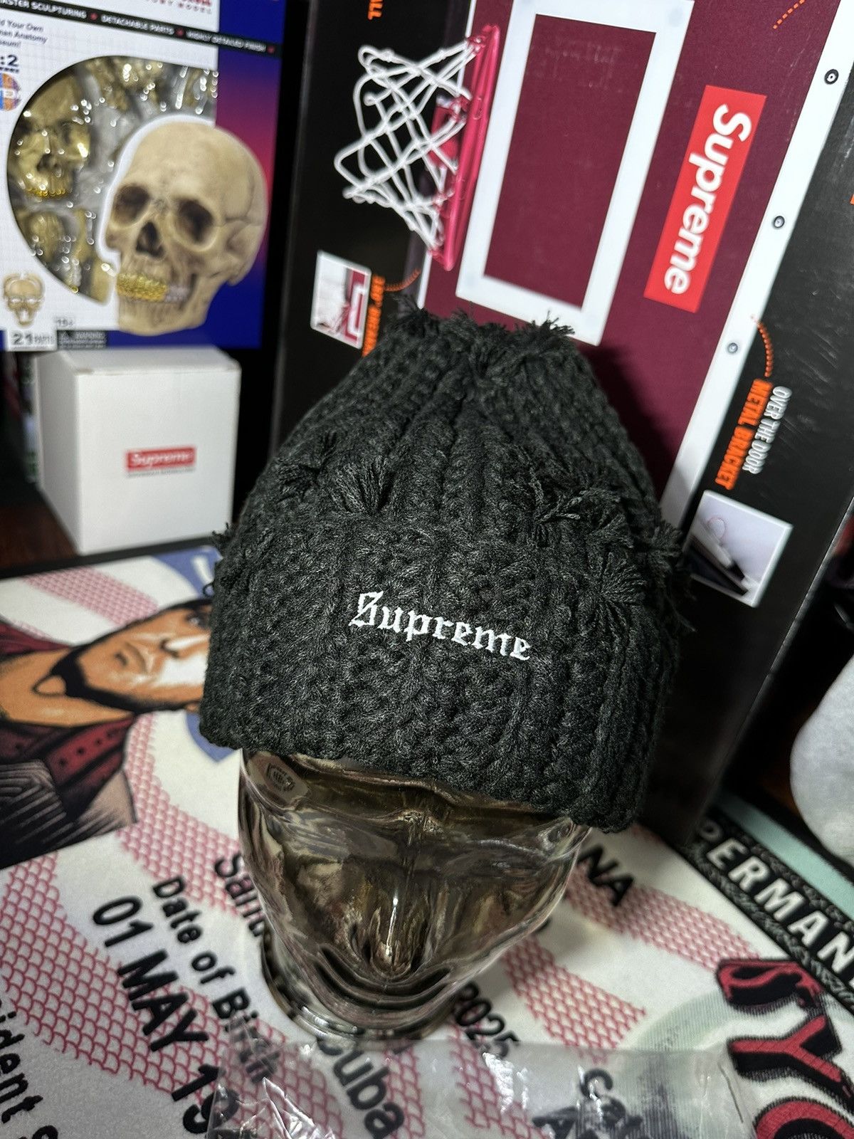 Supreme Supreme Hand tied beanie | Grailed