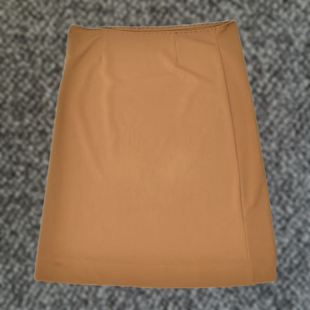 Vintage VINTAGE Womens A-Line Skirt Medium Brown W30 Size 30" / US 8 / IT 44 - 1 Thumbnail