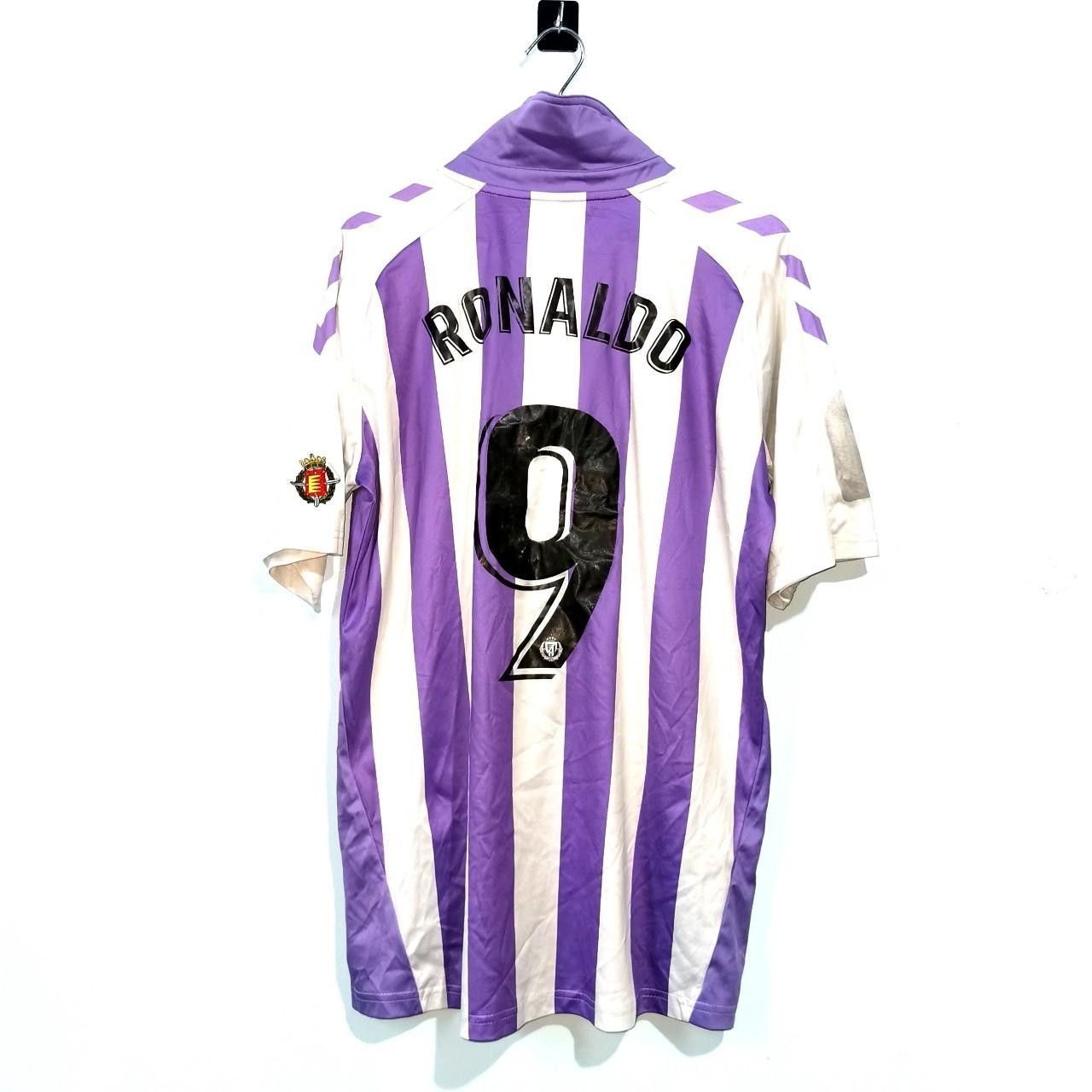 Hummel Real Valladolid Spain 2018 2019 Home Shirt Jersey Size US XL / EU 56 / 4 - 1 Thumbnail