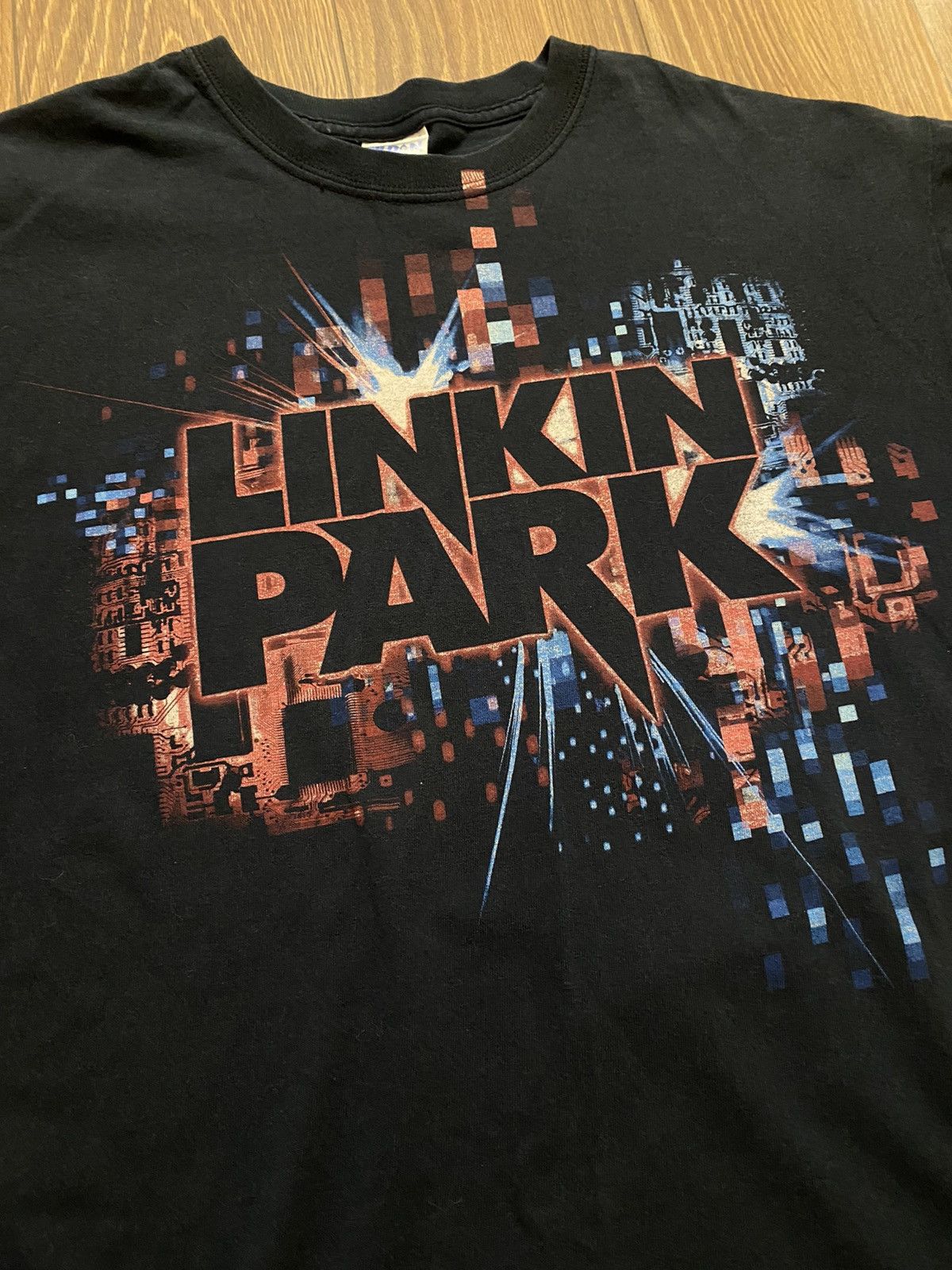 Band Tees Linkin Park Tee 2 Sided Big Logo Rock Metal Rare Archive Size US L / EU 52-54 / 3 - 3 Thumbnail