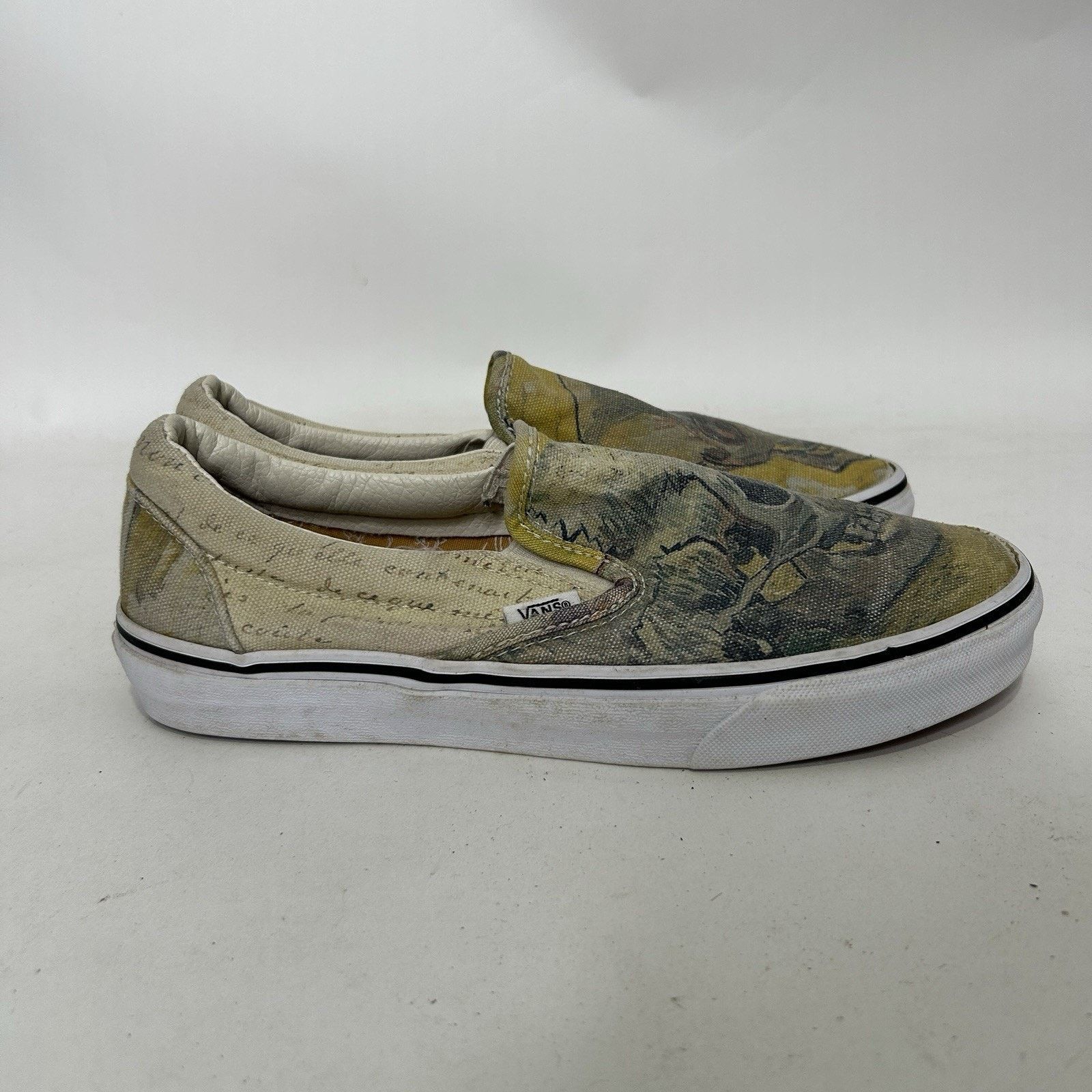 Vans Vans Classic Slip-on x Van Gogh Museum Vincent "Skulls" Size US 9 / IT 39 - 4 Thumbnail