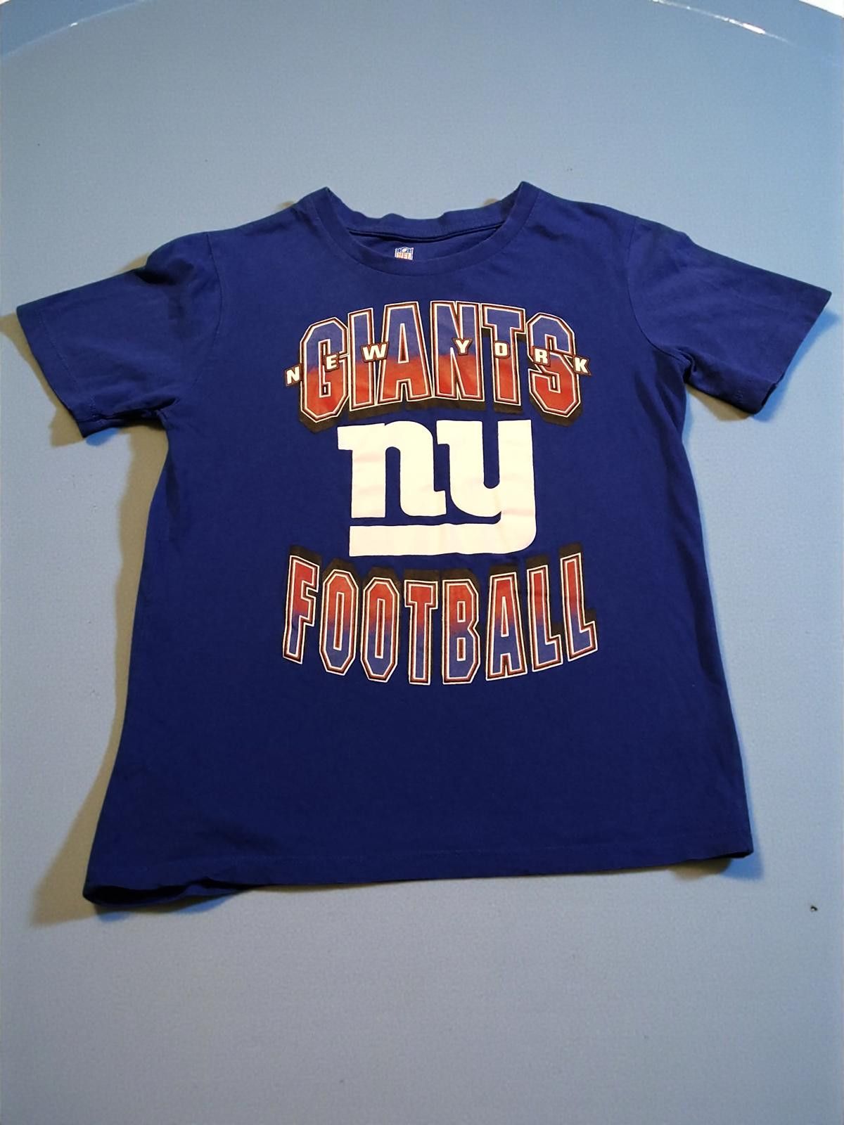 NFL New York Giants Football T-Shirt Size Medium (10-12) Size US M / EU 48-50 / 2 - 2 Thumbnail