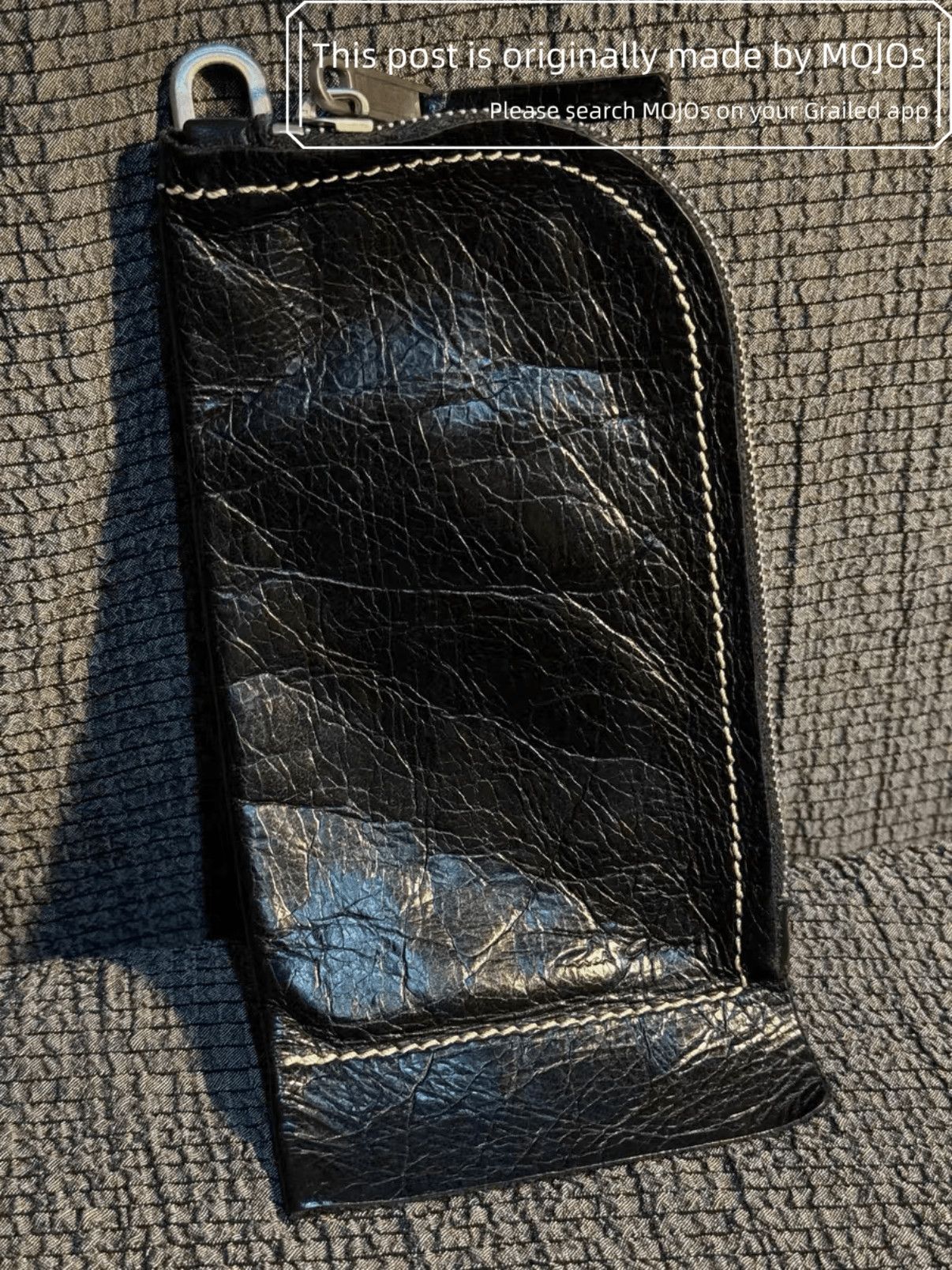 Rick Owens Rick Owens 18AW Leather Wallet mojos19491126 Size ONE SIZE - 4 Thumbnail