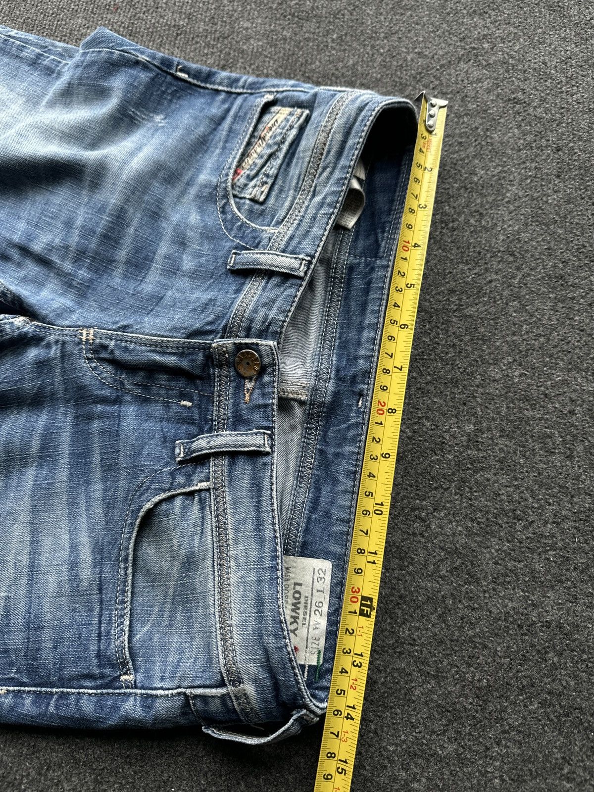 Diesel OPIUM 🚨 DIESEL WMN DENIM JEANS AVANT GARDE Y2K IFSIXWASNINE Size 28" / US 6 / IT 42 - 14 Thumbnail
