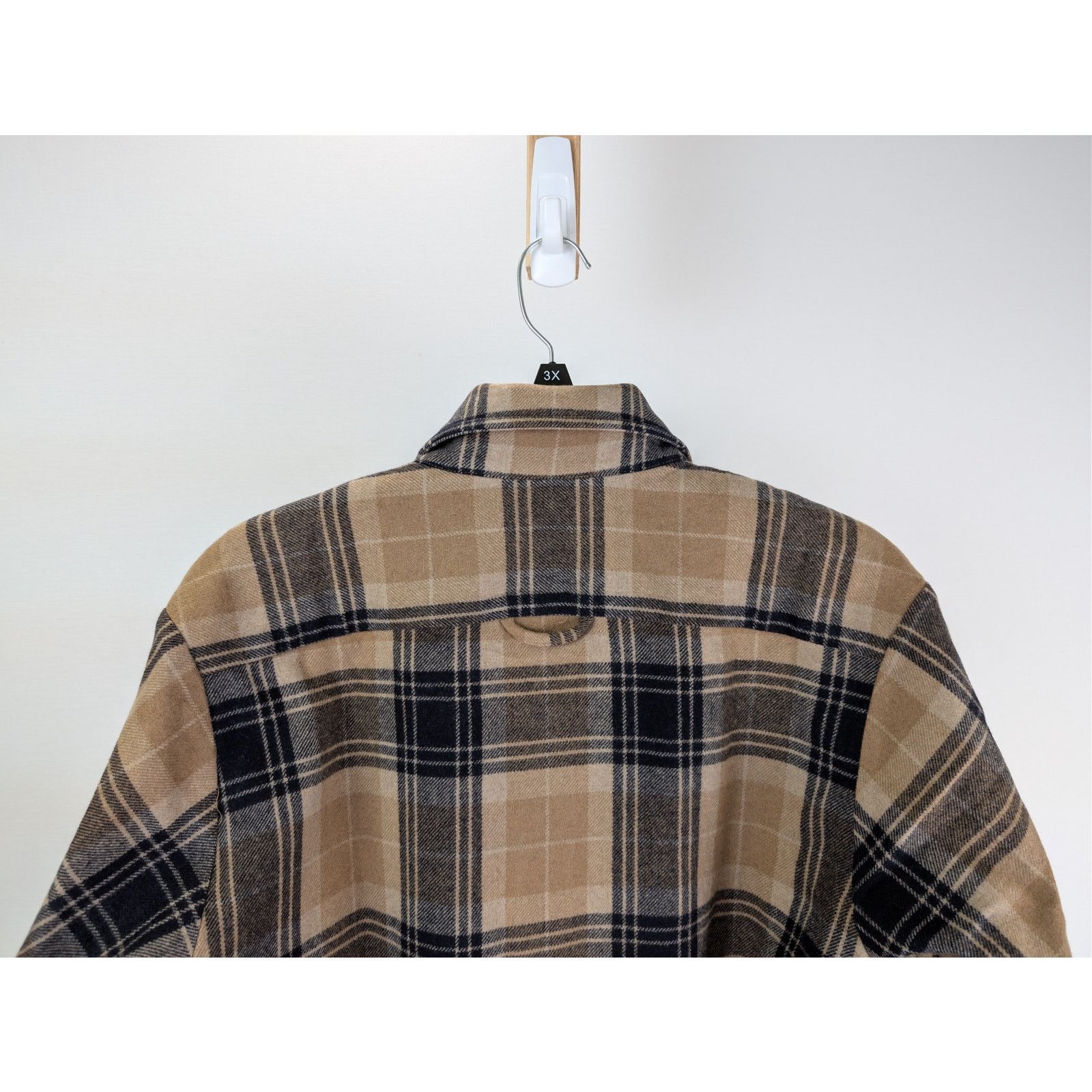 A.P.C. o1rshd1 Surchemise Bobby Button up Shirt in Dark Navy/Beige Size US M / EU 48-50 / 2 - 11 Thumbnail