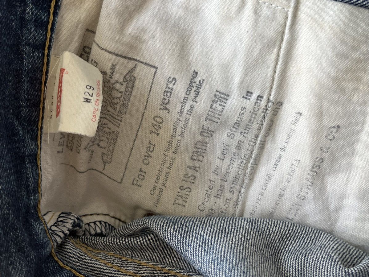 Levi's Levi’s 503B XX Big E Made in Japan Selvedge Denim Size US 29 - 6 Thumbnail