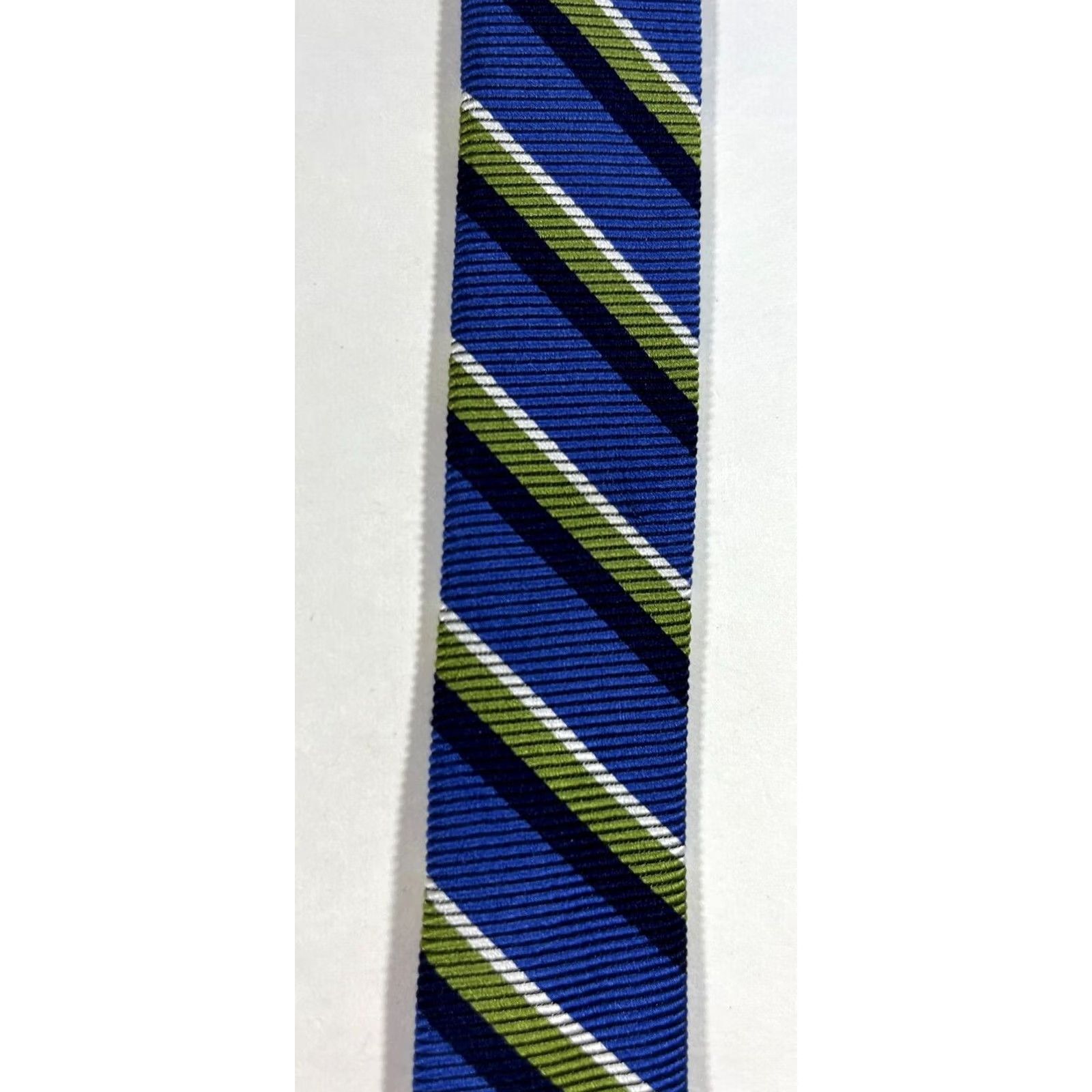 Brooks Brothers Brooks Brothers Makers Men’s Silk Striped Tie Wide 59" Multicolor - Woven in England Made in USA, 100% Silk, Classic Length Size ONE SIZE - 6 Thumbnail