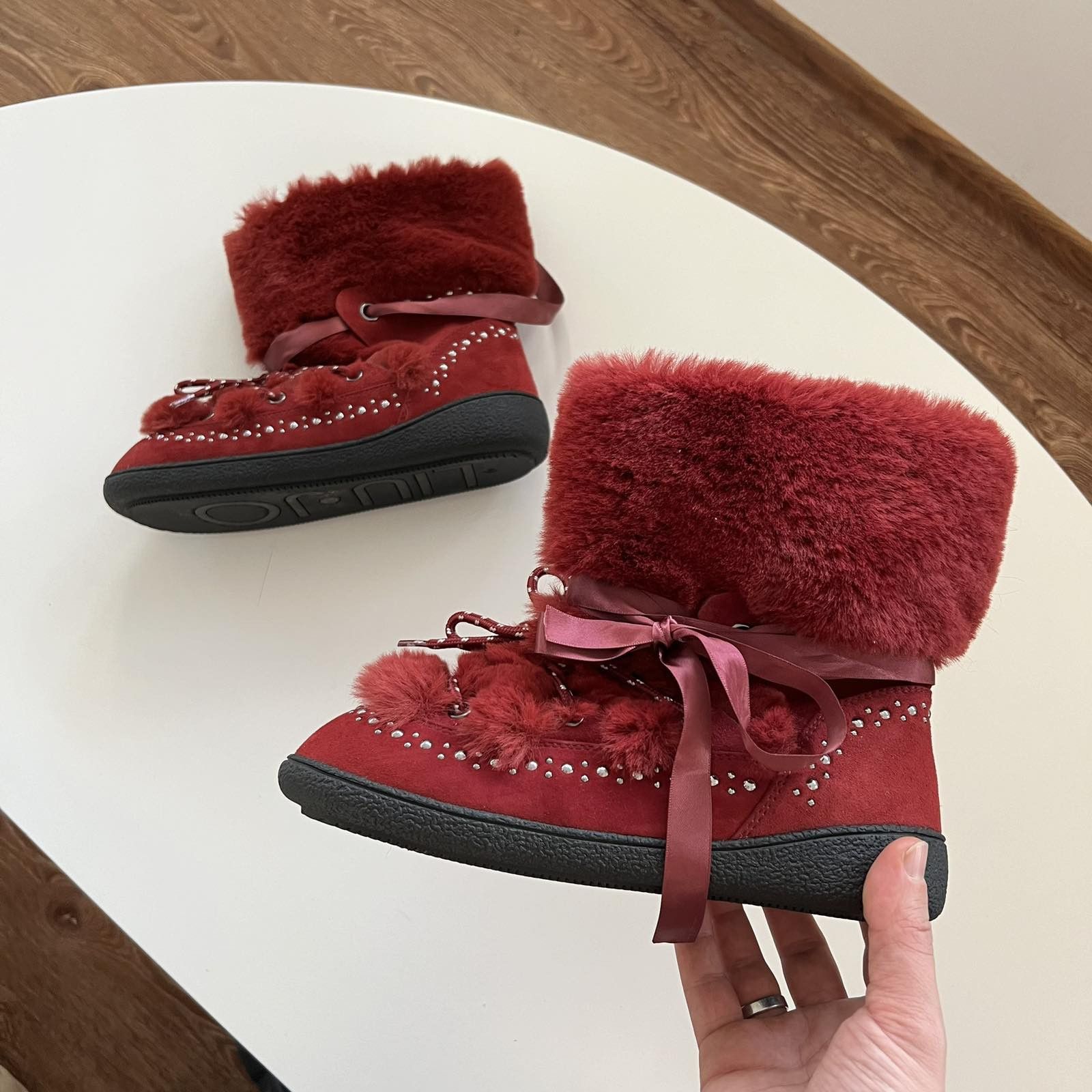 Japanese Brand × Liu Jo Liu Jo red Polka Dot Tall Boot Size 37 Size US 6 / IT 36 - 2 Thumbnail