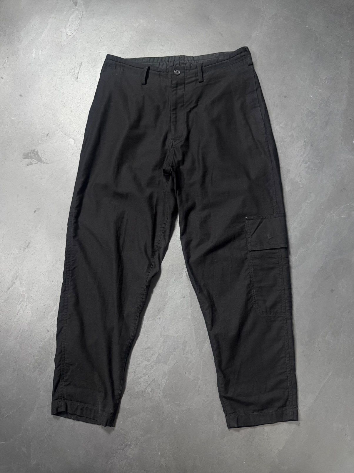 Yohji Yamamoto Yohji Yamamoto Pour Homme 24SS Pocket Wide Pants Size US 32 / EU 48 - 2 Thumbnail