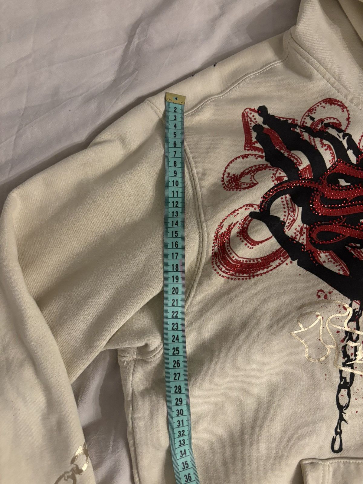 Christian Audigier Vintage SMET Christian Audigier Zip Hoodie Early 2000s Size US XXL / EU 58 / 5 - 18 Thumbnail