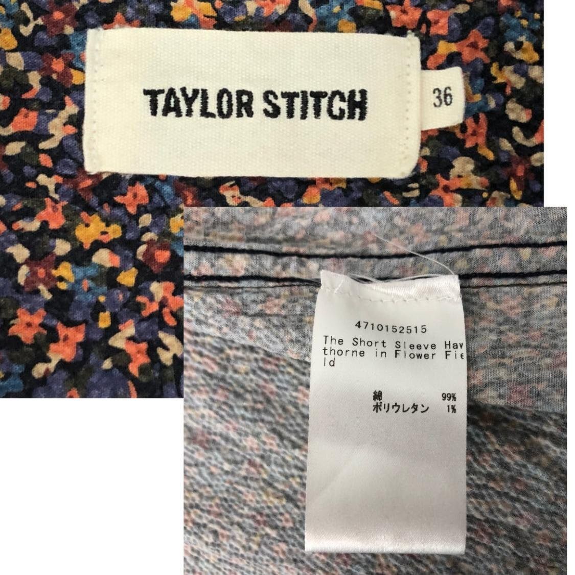 Taylor Stitch The Short Sleeve Hawthorne in Flower Field Size US XS / EU 42 / 0 - 9 Thumbnail