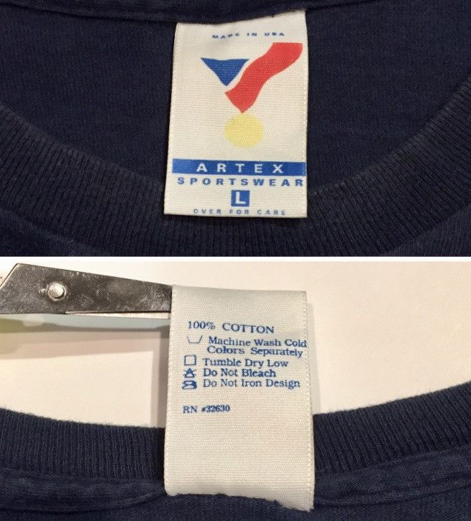 New York Yankees VINTAGE 90s NEW YORK YANKEES MLB BASEBALL USA LOGO TSHIRT Size US L / EU 52-54 / 3 - 4 Thumbnail