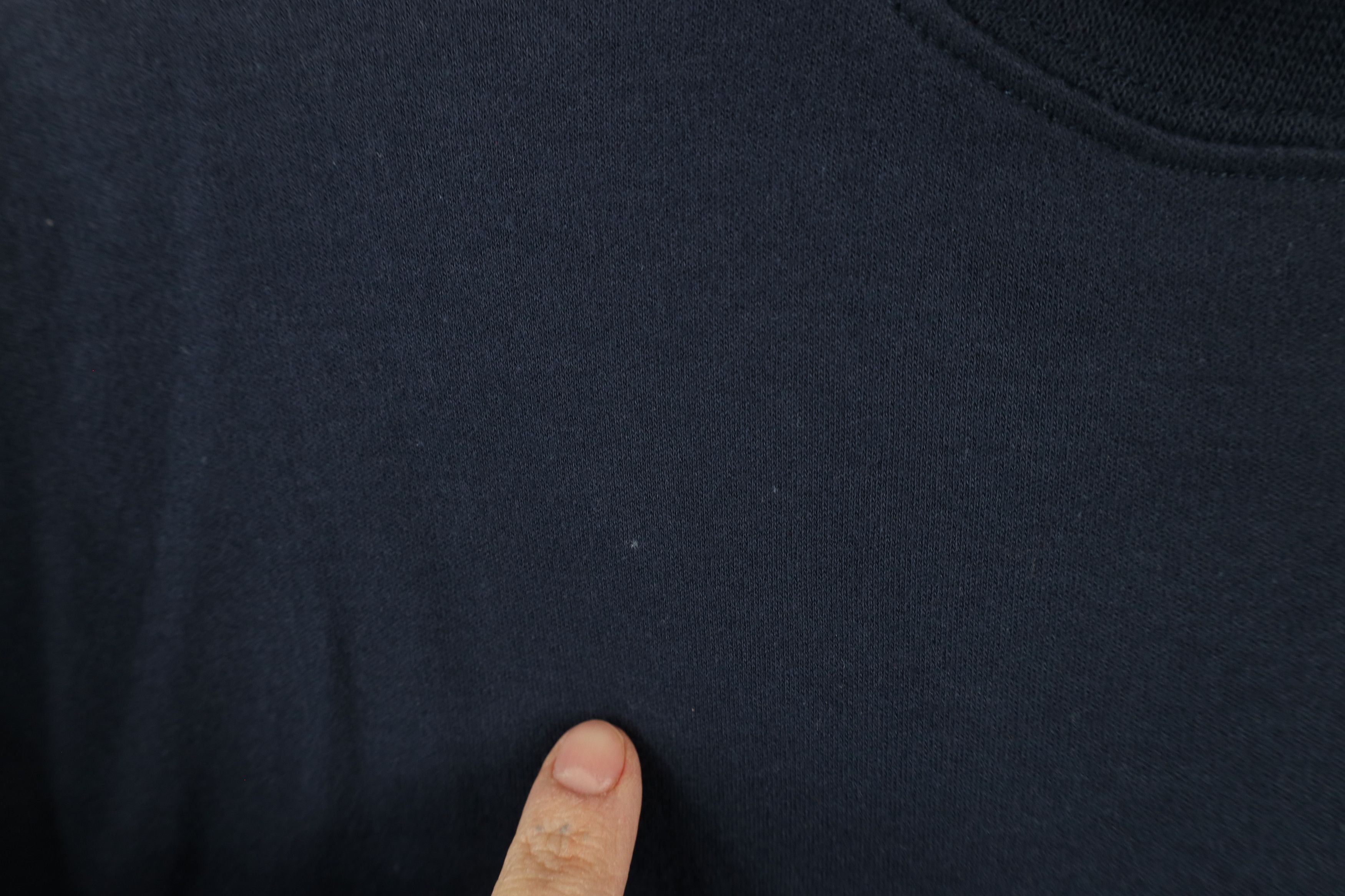 Vintage Vintage 90s Streetwear Soft Cotton Mock Neck T-Shirt Blue Size US S / EU 44-46 / 1 - 5 Thumbnail