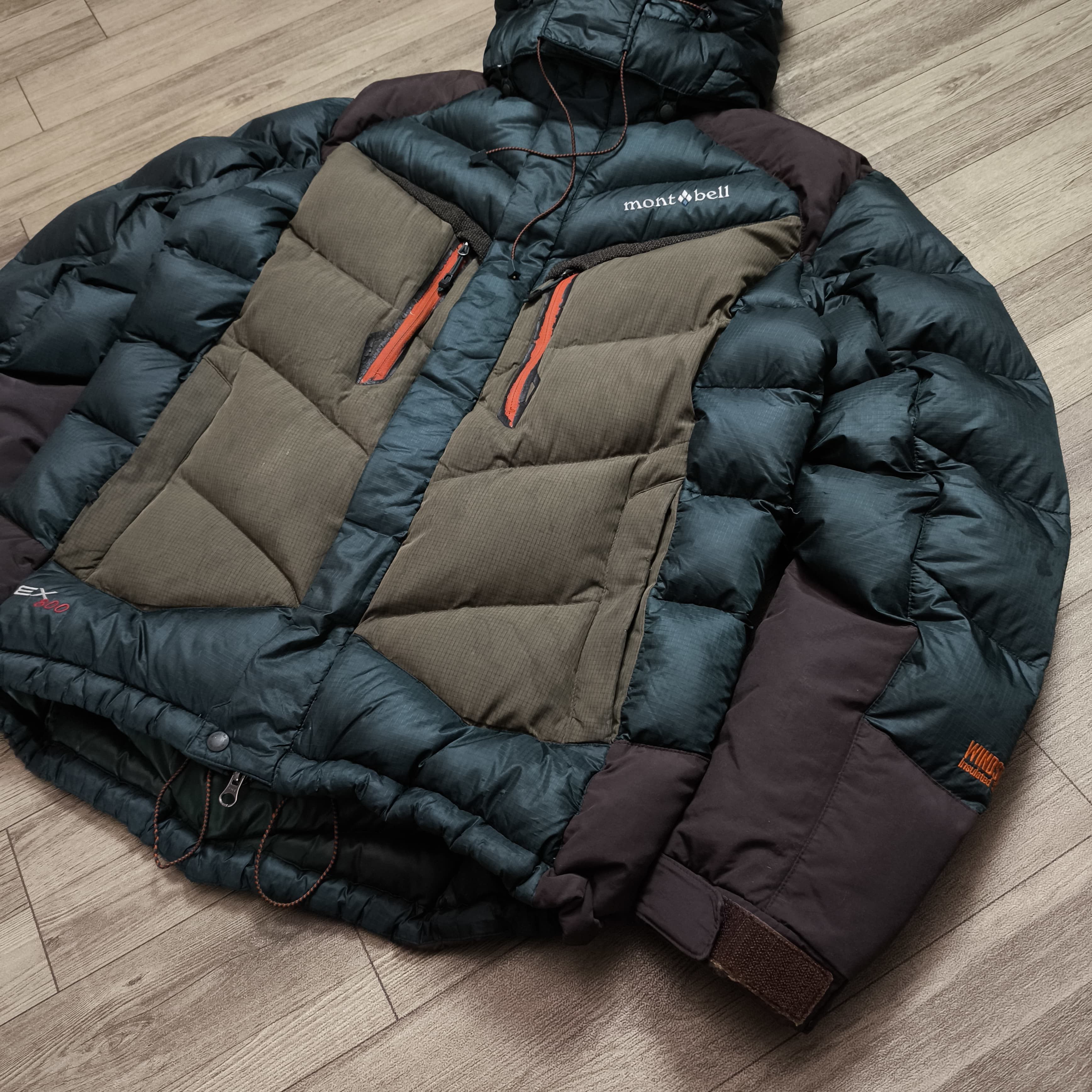 Montbell Montbell Ex800 Windstopper Puffer Down Jacket Size US M / EU 48-50 / 2 - 5 Thumbnail