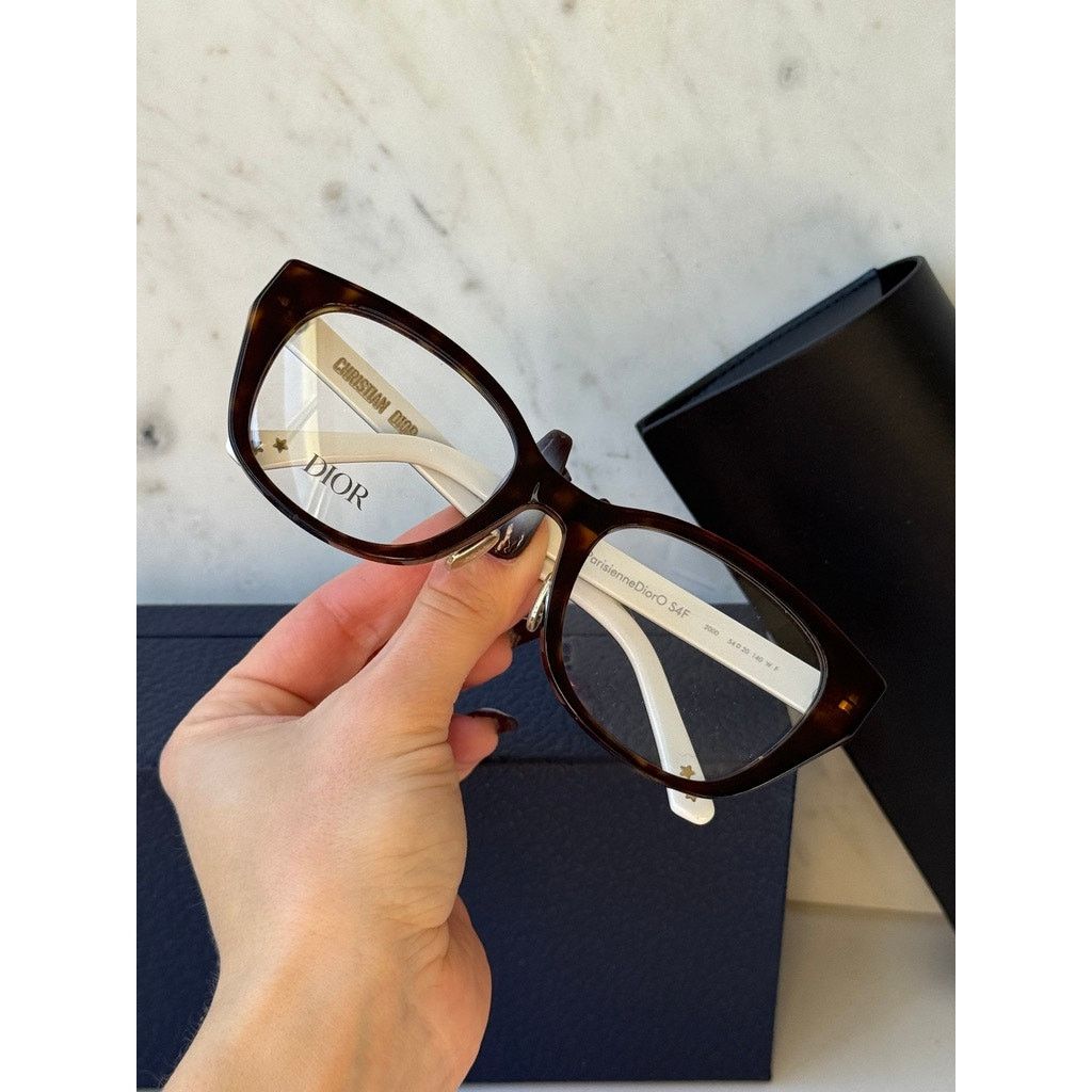 Dior NEW Dior LaParisienneDiorO S4F Eyeglasses Frames Brown Size ONE SIZE - 8 Thumbnail