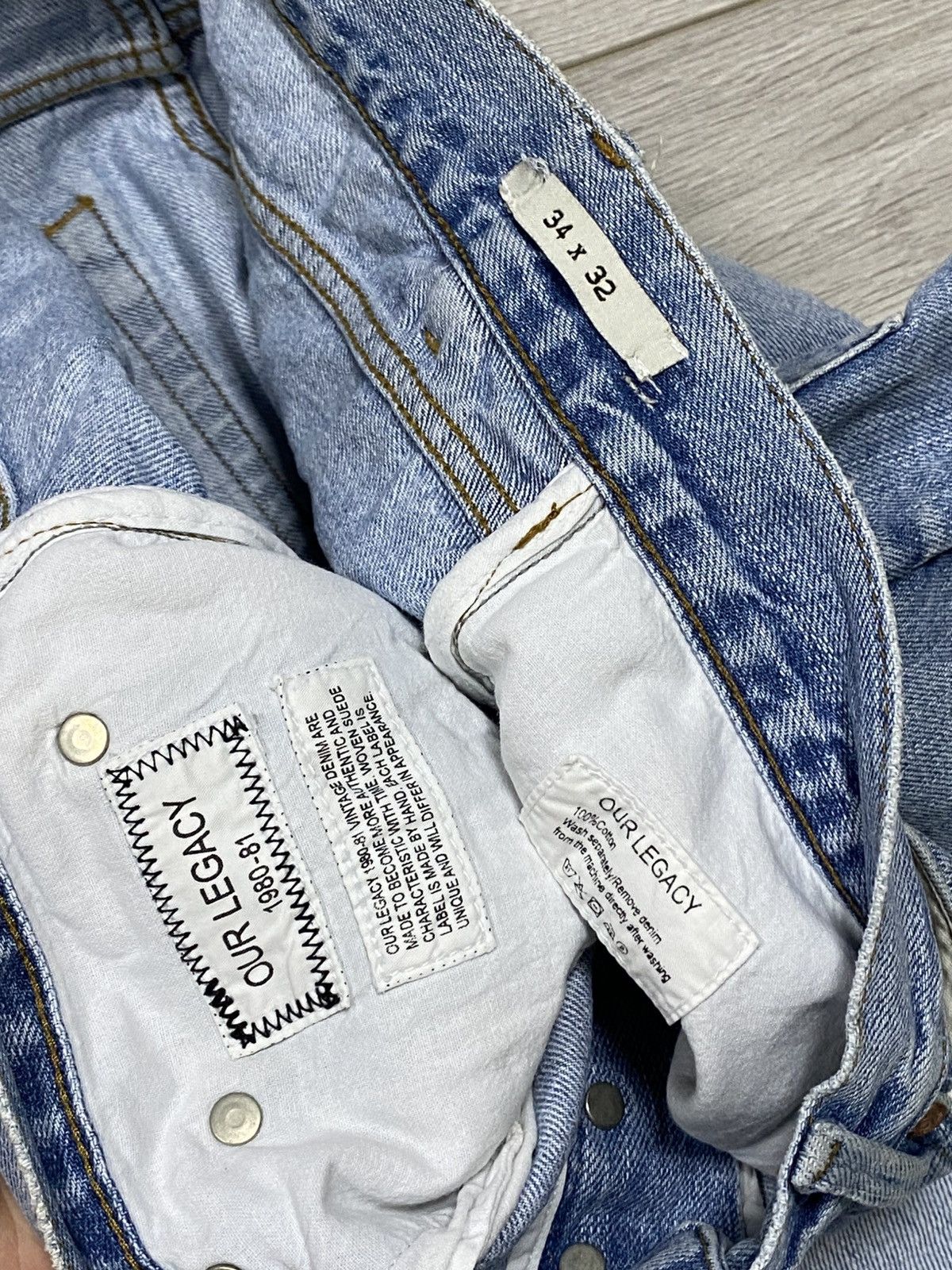 Our Legacy Our legacy jeans Size US 34 / EU 50 - 10 Thumbnail