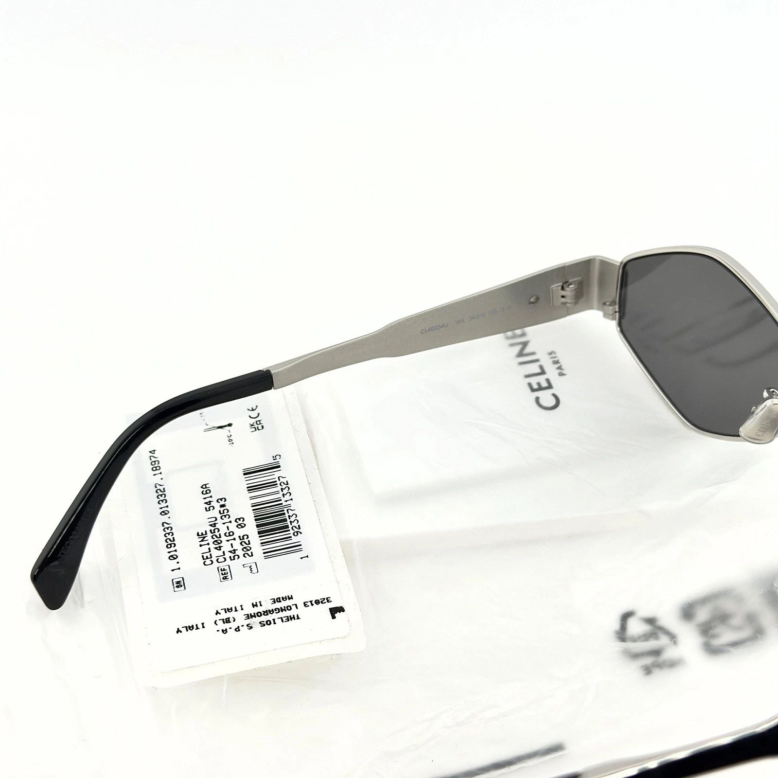 Celine CELINE CL40254U 40254 METAL TRIOMPHE Unisex Sunglasses 16A Size ONE SIZE - 6 Thumbnail