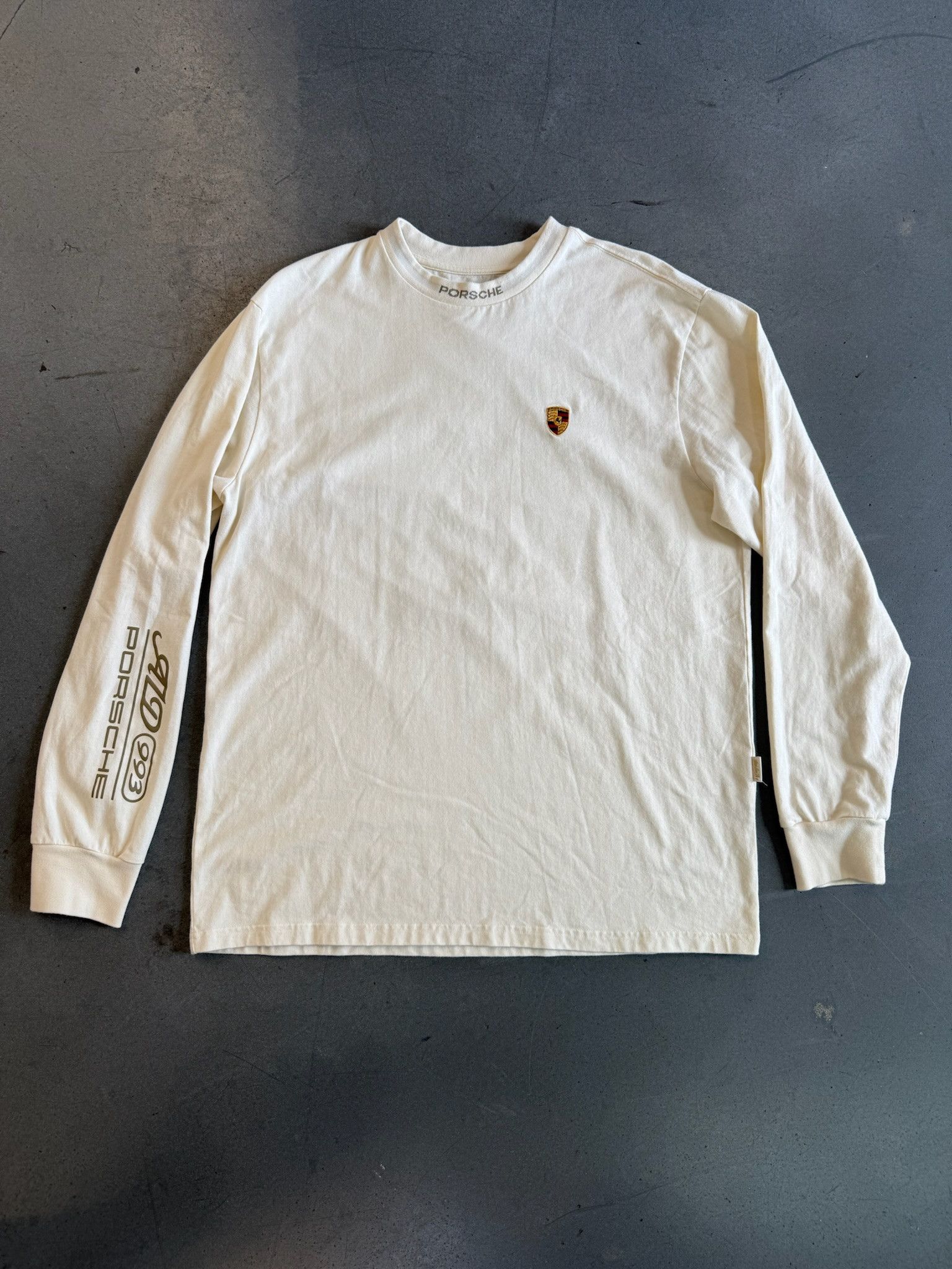 Aime Leon Dore × Porsche Design FW24 Aime Leon Dore X Porsche 993 Turbo Logo Long-Sleeve Tee Size US XL / EU 56 / 4 - 1 Thumbnail