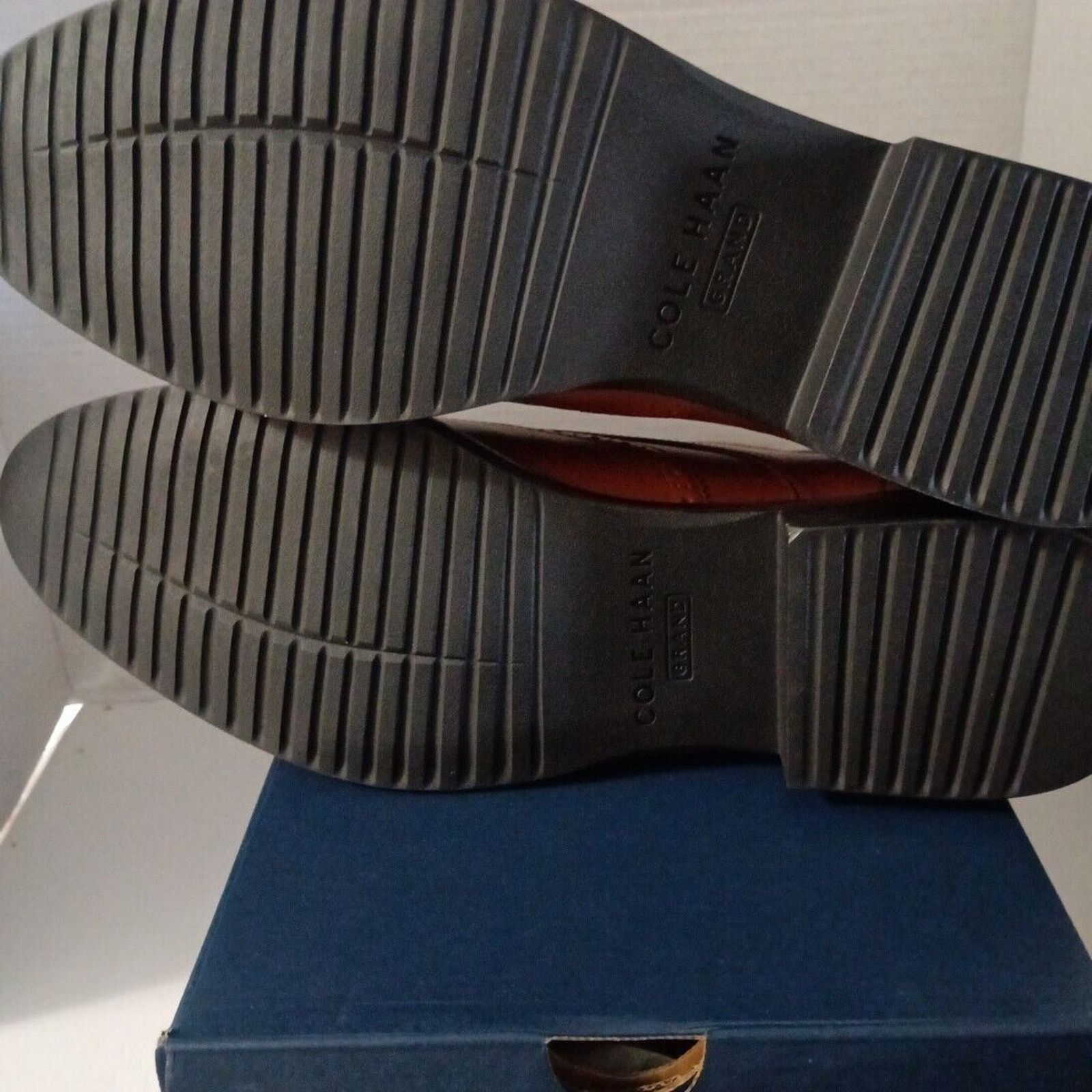 Cole Haan Cole Haan Grand+ Wingtip Oxford Shoes Men's Size 11M C37330 Size US 11 / EU 44 - 6 Thumbnail